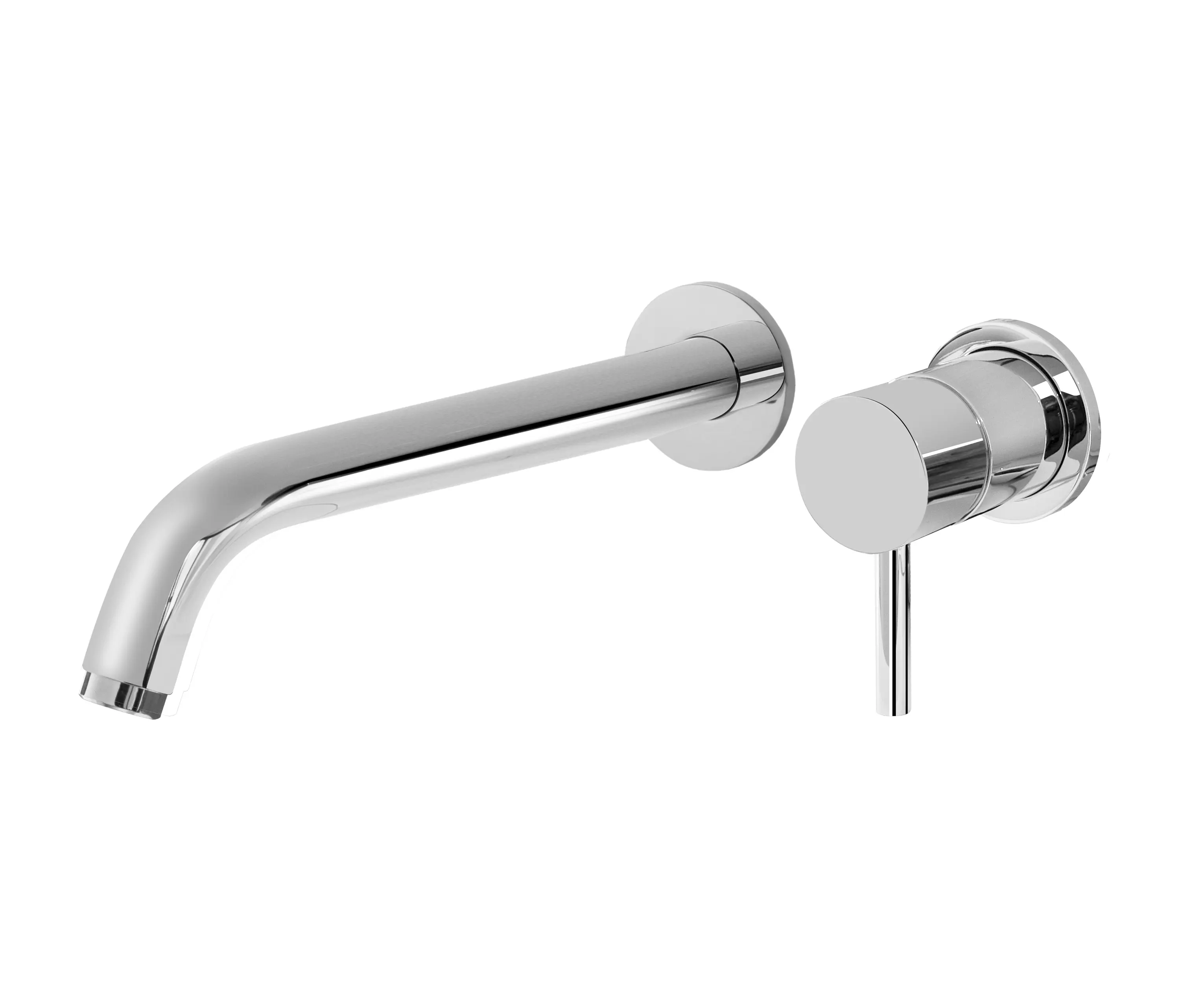 Graff - M.E. 25 - Wall-mounted basin mixer with 23,4cm spout - exposed parts
