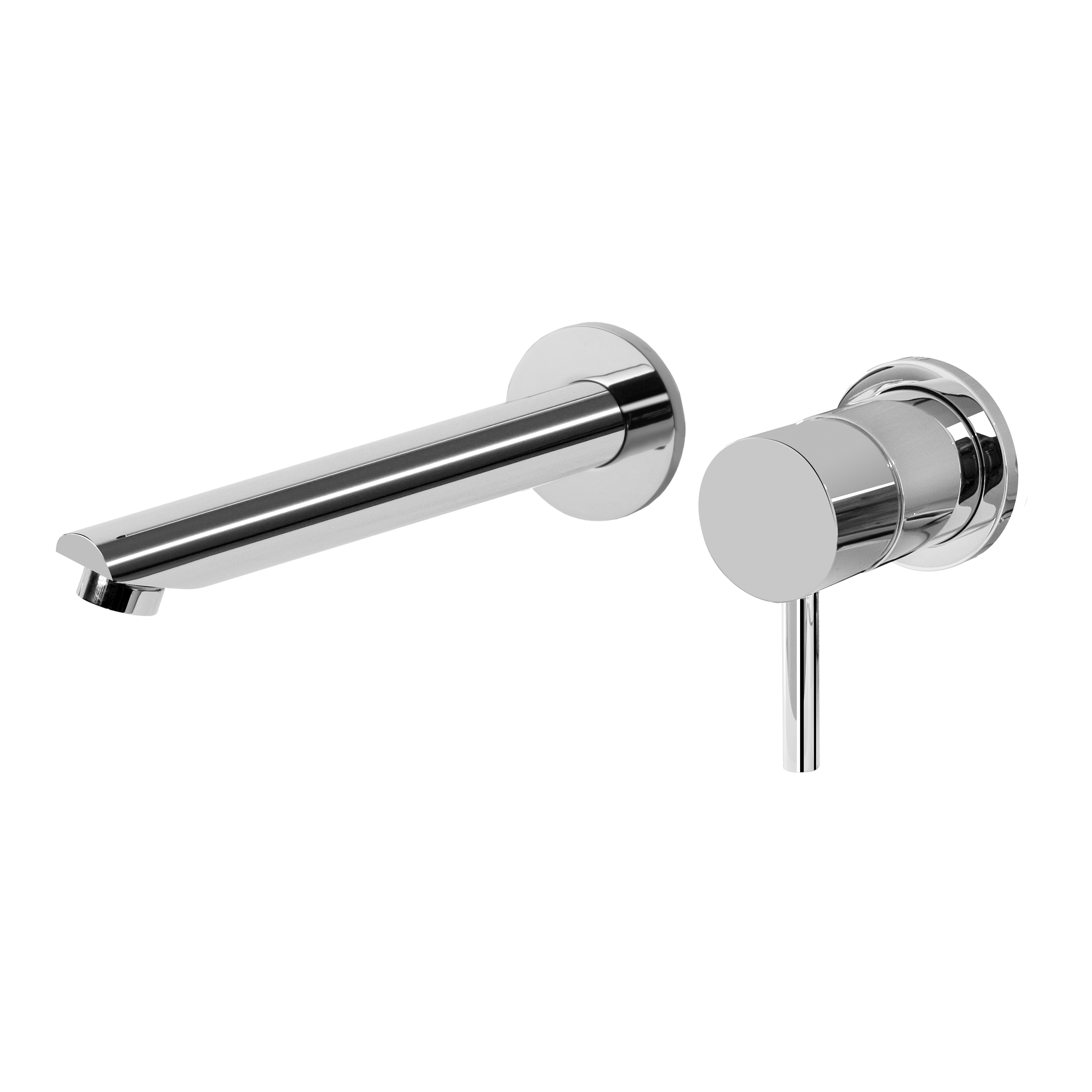 Mostrar el producto M.E. 25 - Wall-mounted basin mixer with 19,1cm spout - exposed parts del fabricante Graff
