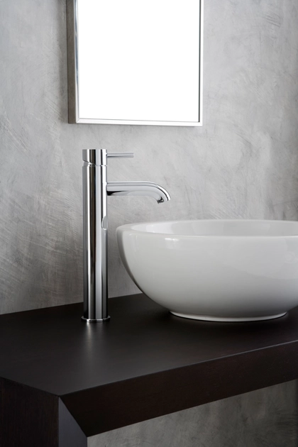 M.E. 25 - SINGLE LEVER BASIN MIXER - HIGH - Wash basin taps from Graff ...
