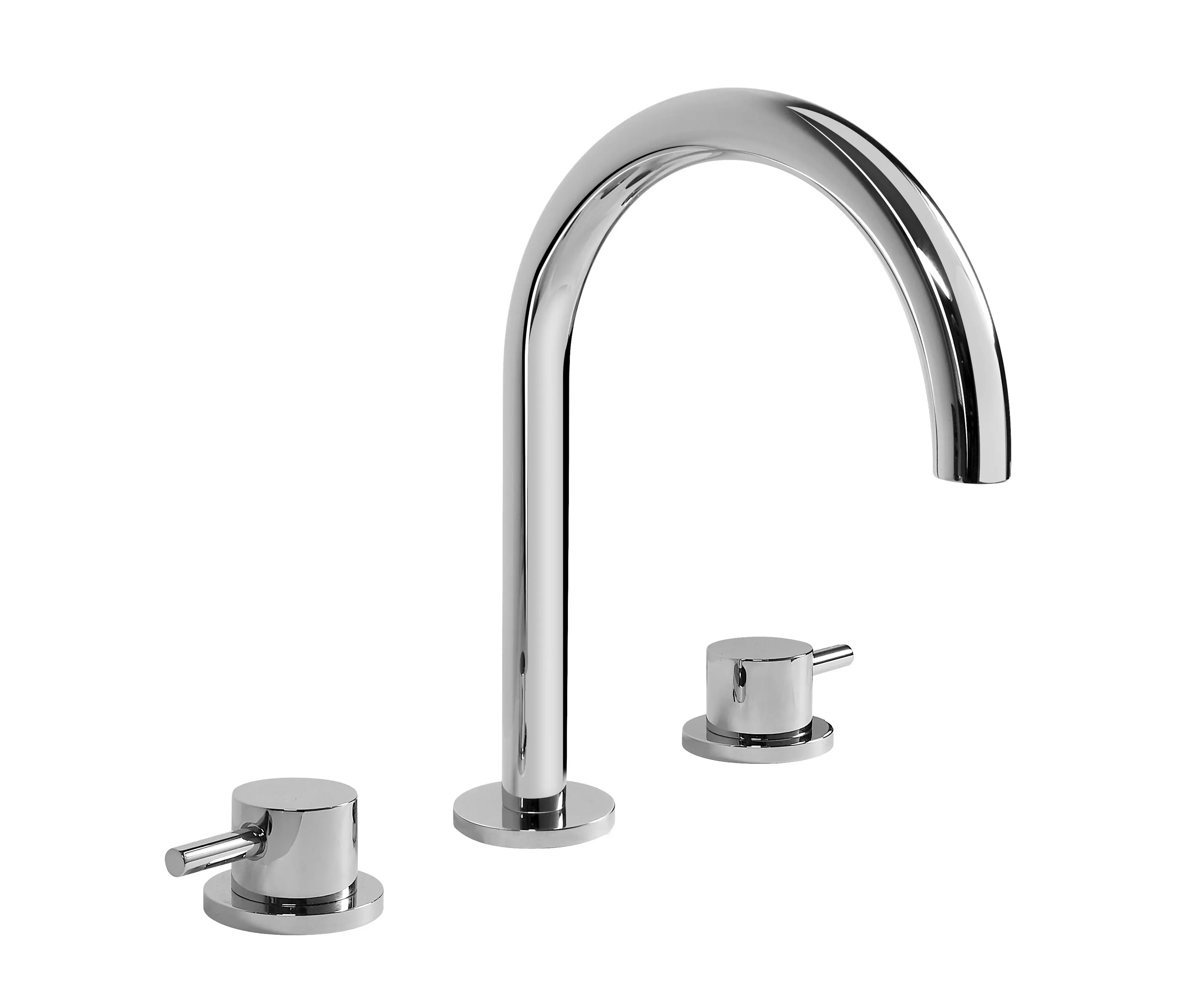 Graff - M.E. 25 - Three-hole washbasin mixer