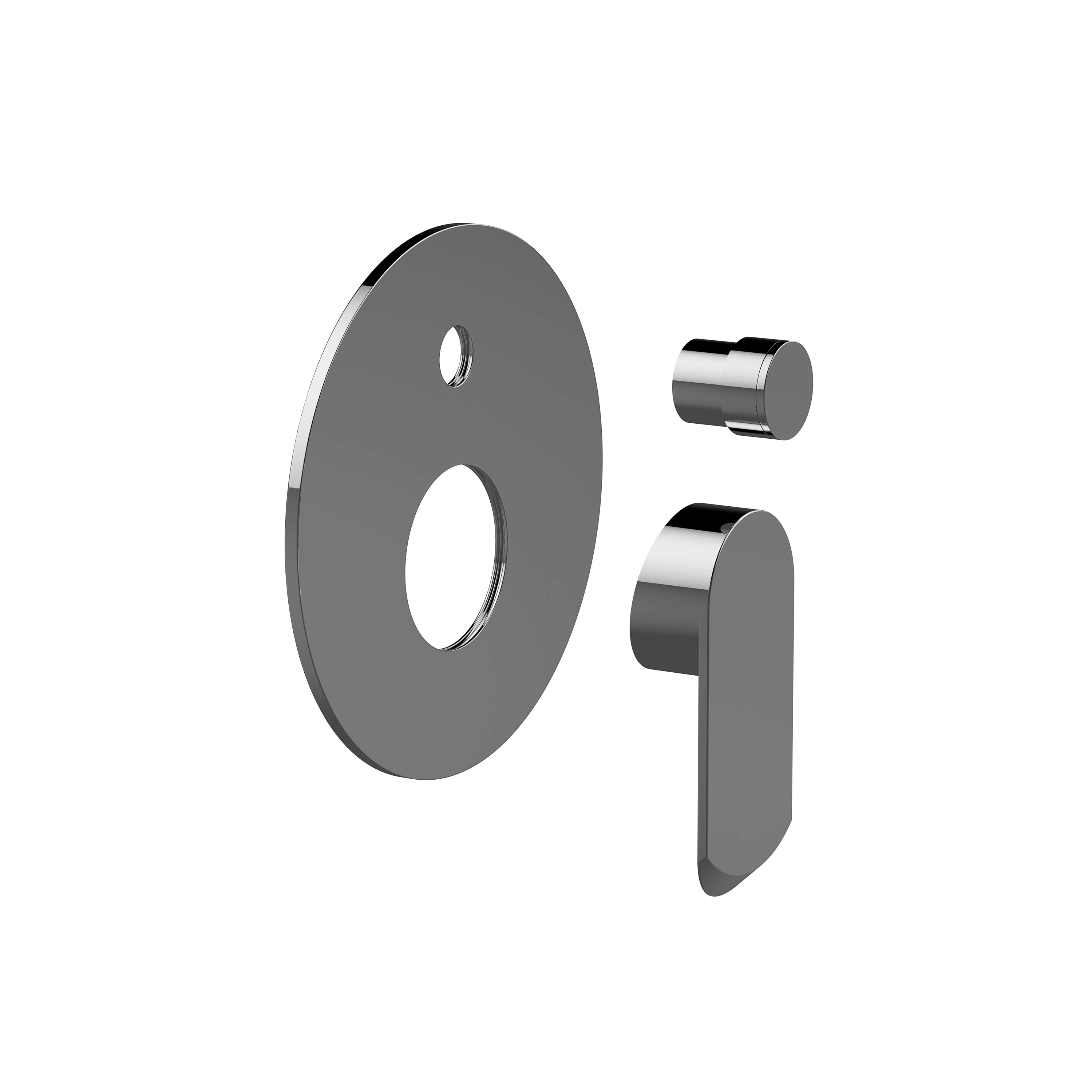 Afficher le produit Phase - Concealed shower mixer with diverter 1/2" - exposed parts du fabricant Graff