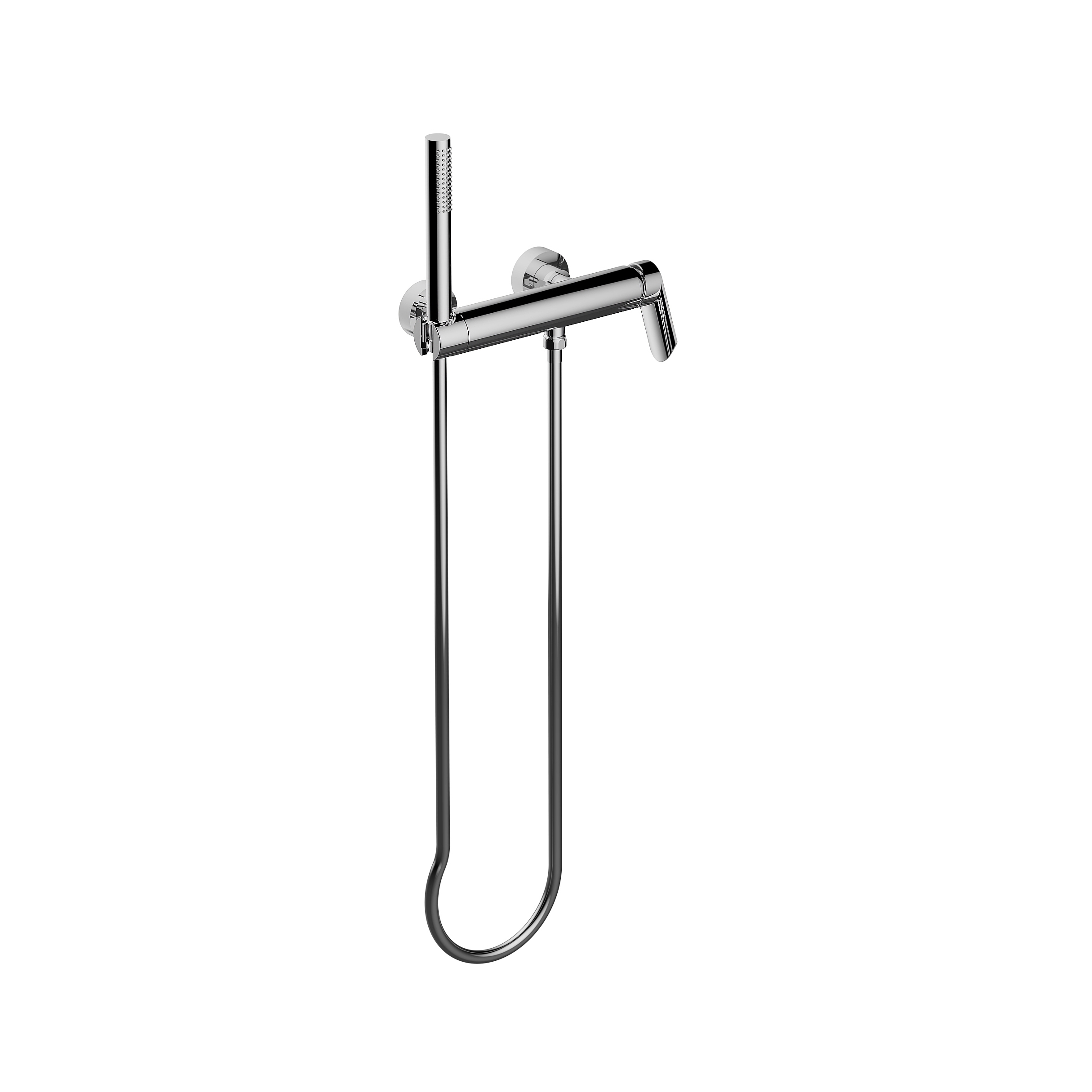 Afficher le produit Phase - Wall-mounted shower mixer with handshower set du fabricant Graff