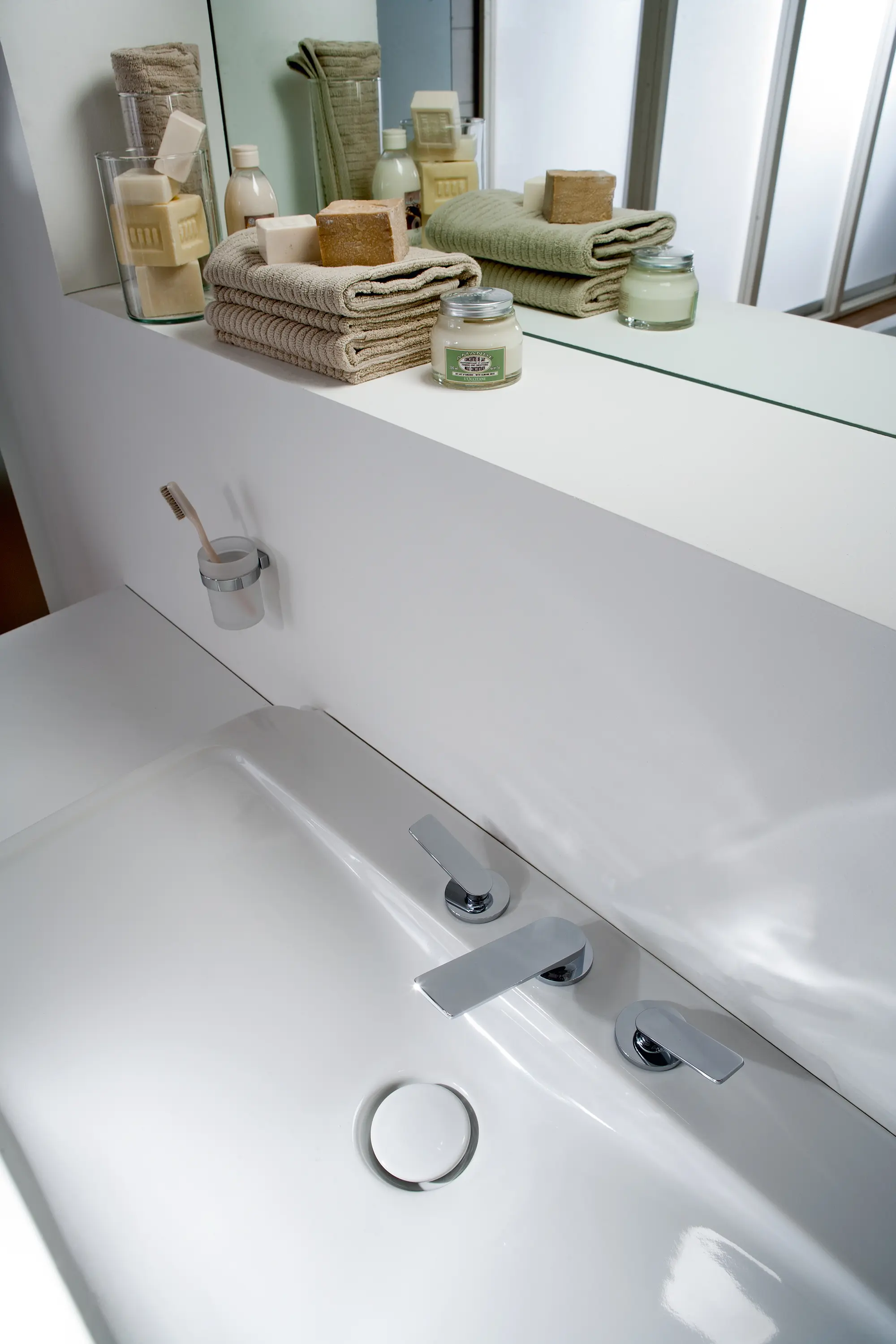 Graff - Sento - Three-hole washbasin mixer