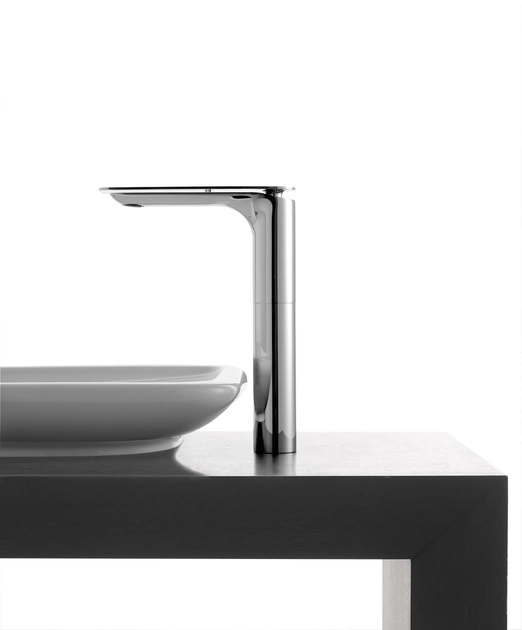 SENTO - SINGLE LEVER BASIN MIXER HIGH - 14,5CM SPOUT - Wash basin taps ...