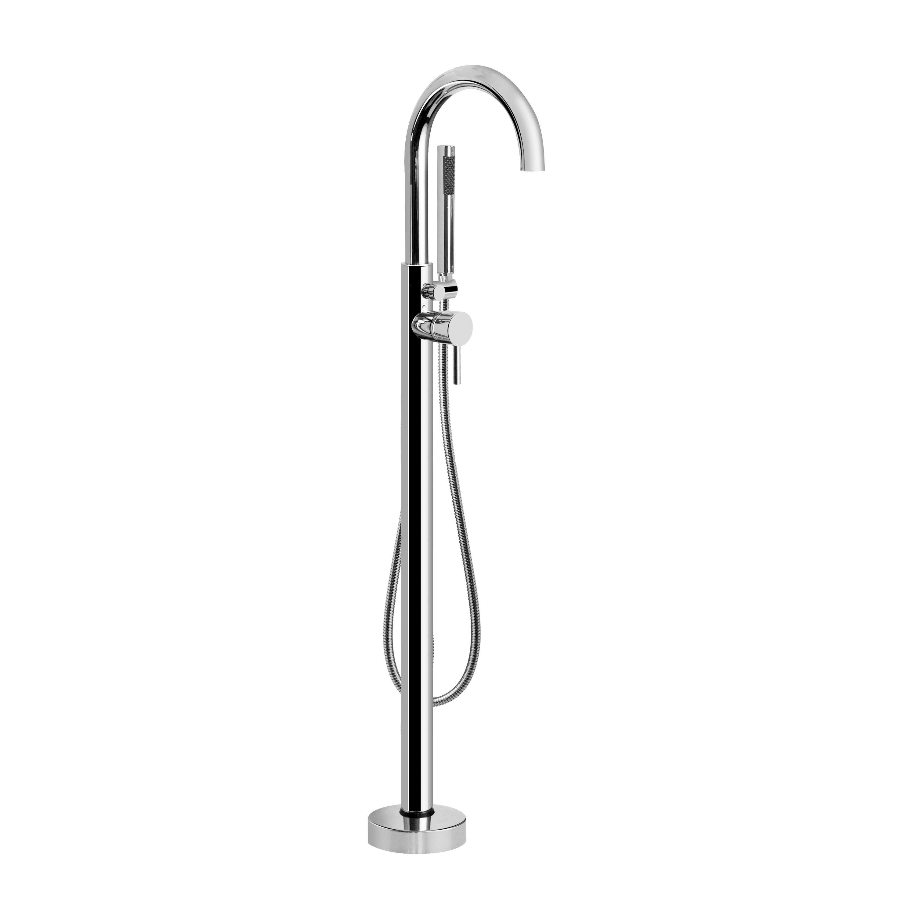 Display product Terra - Floor-mounted bathtub mixer from manufacturer Graff