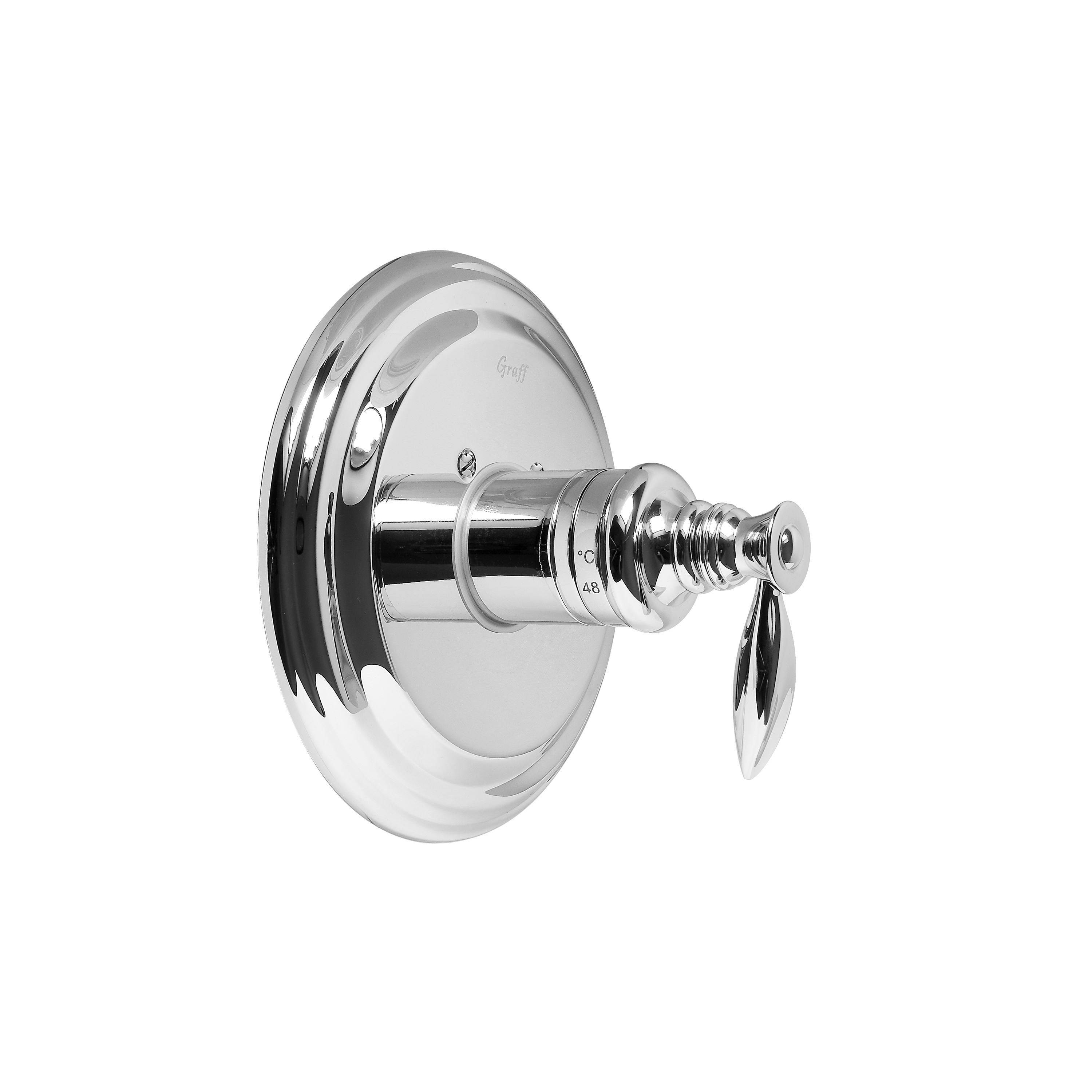 Vertoon produk Topaz - 3/4" concealed thermostatic valve - exposed parts van vervaardiger Graff
