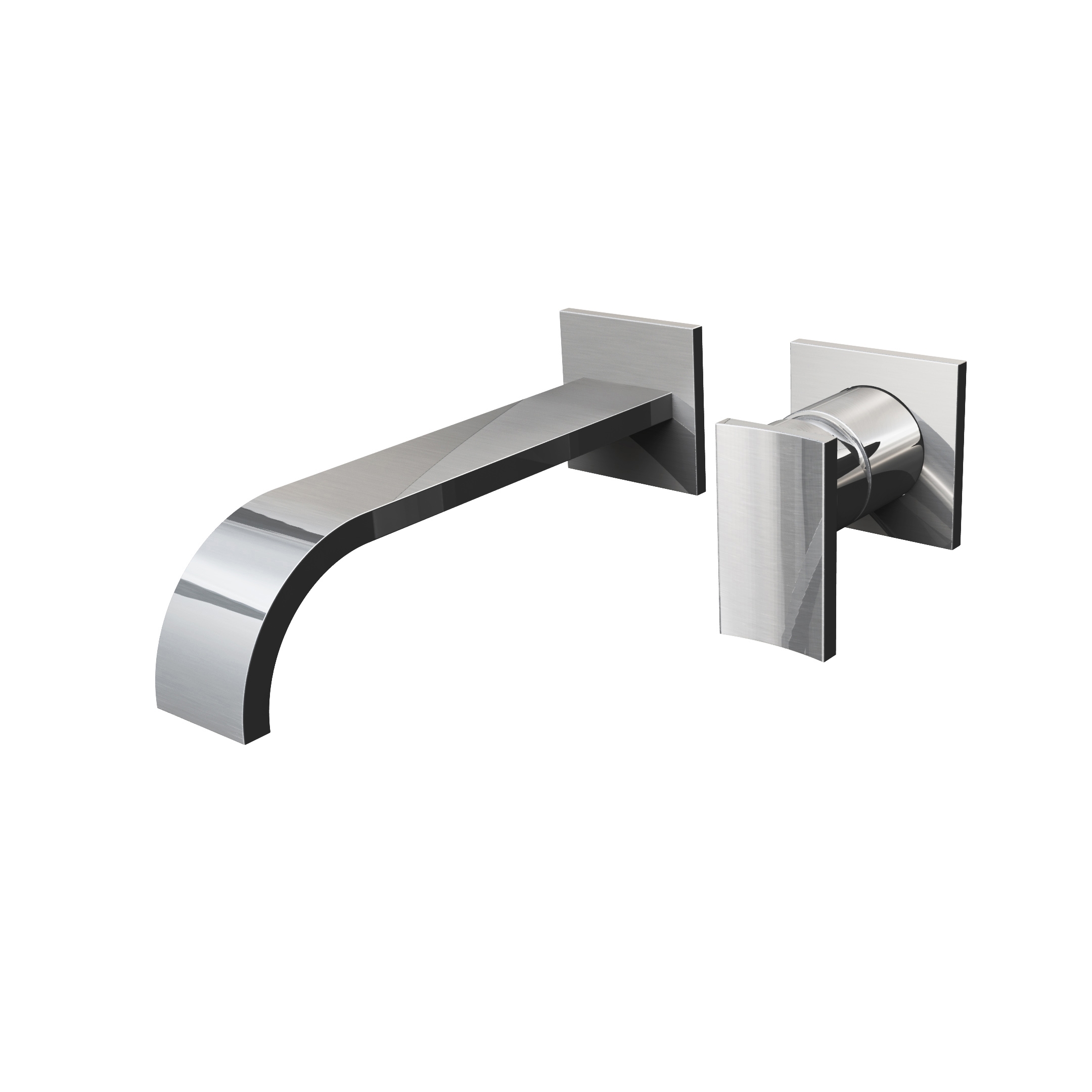 Vertoon produk Sade - Wall-mounted basin mixer with 23,5cm spout - exposed parts van vervaardiger Graff