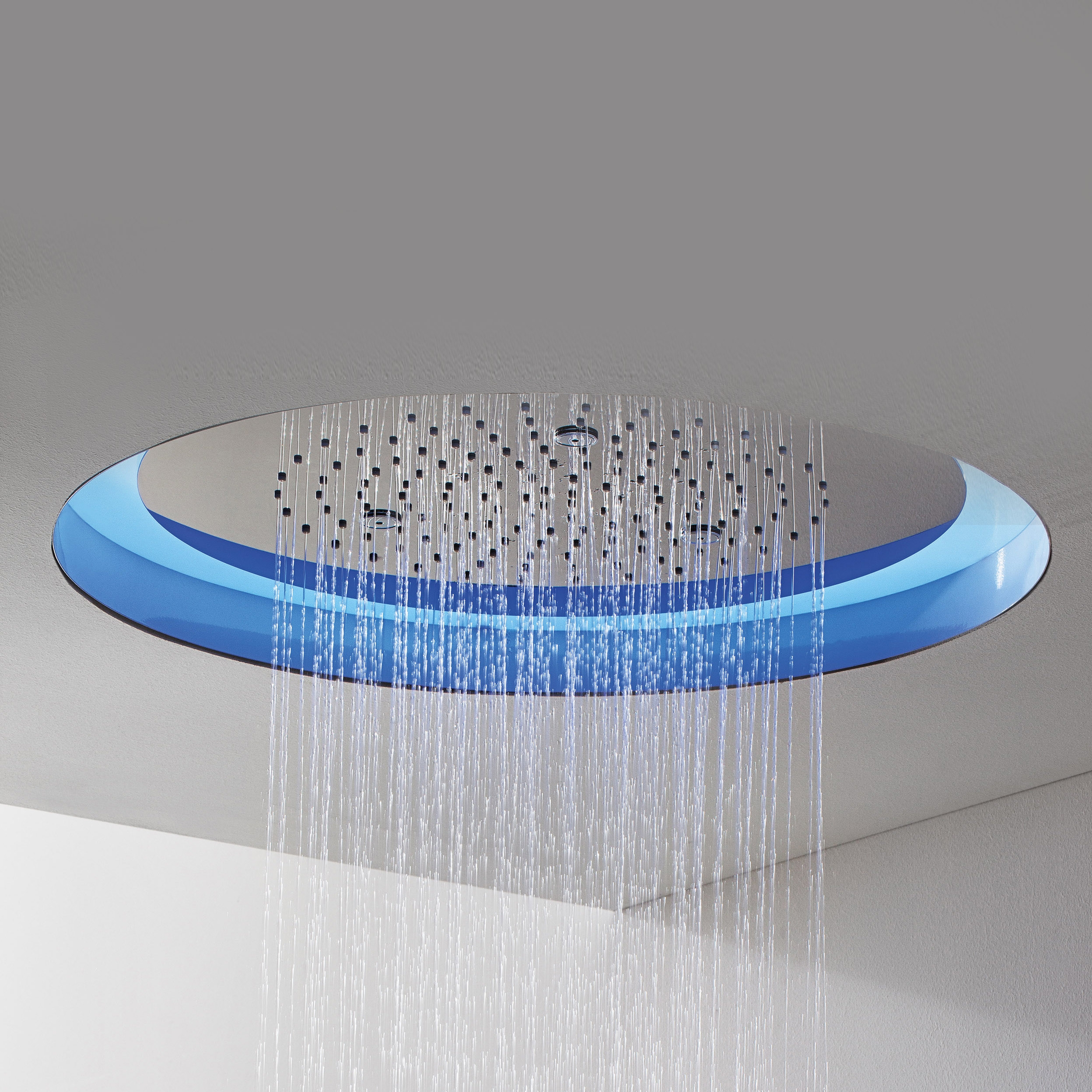 Mostrar el producto Aqua-Sense - Round ceiling-mounted showerhead with LED and rain functions - Ø600mm del fabricante Graff