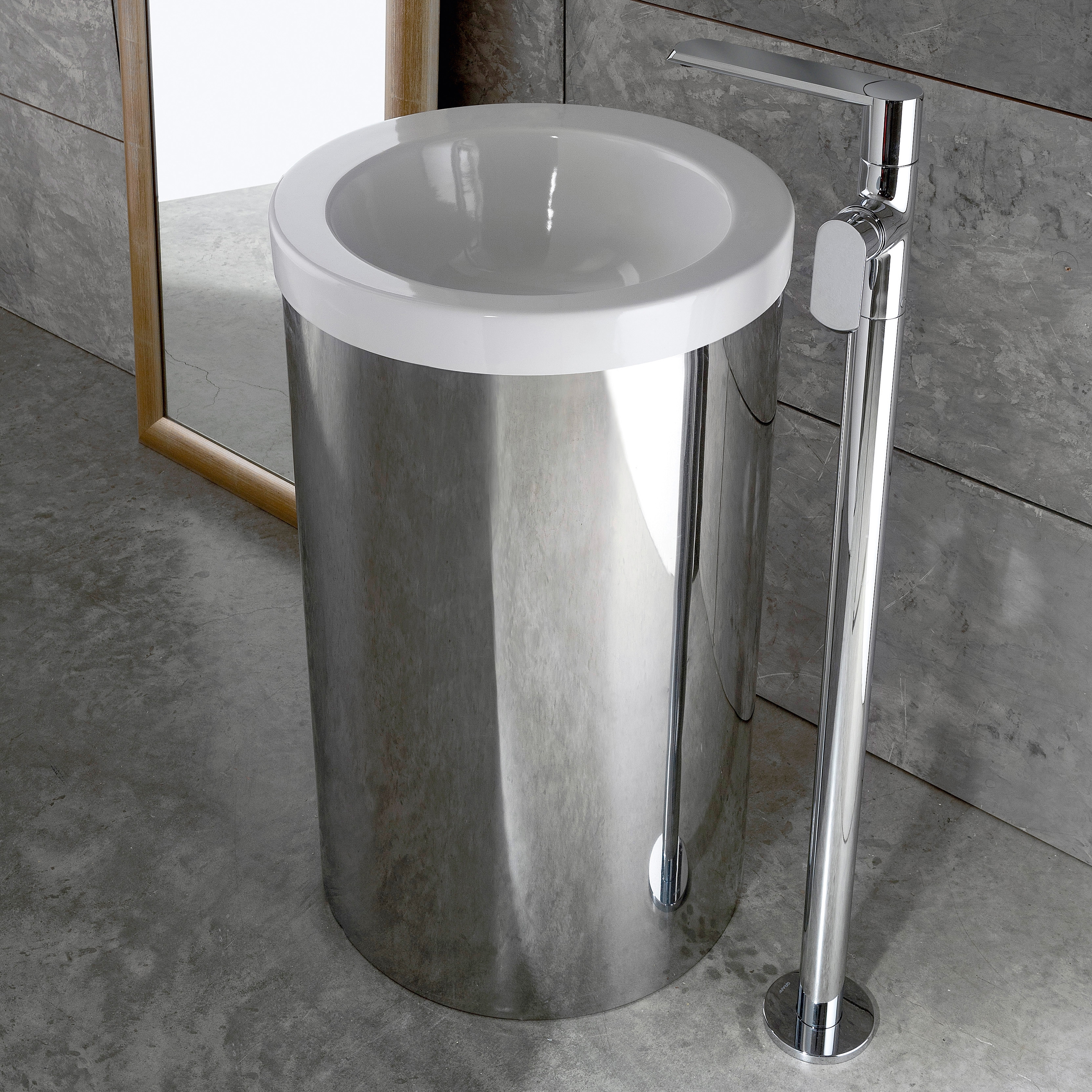 Mostrar el producto Phase - Floor-mounted washbasin spout del fabricante Graff