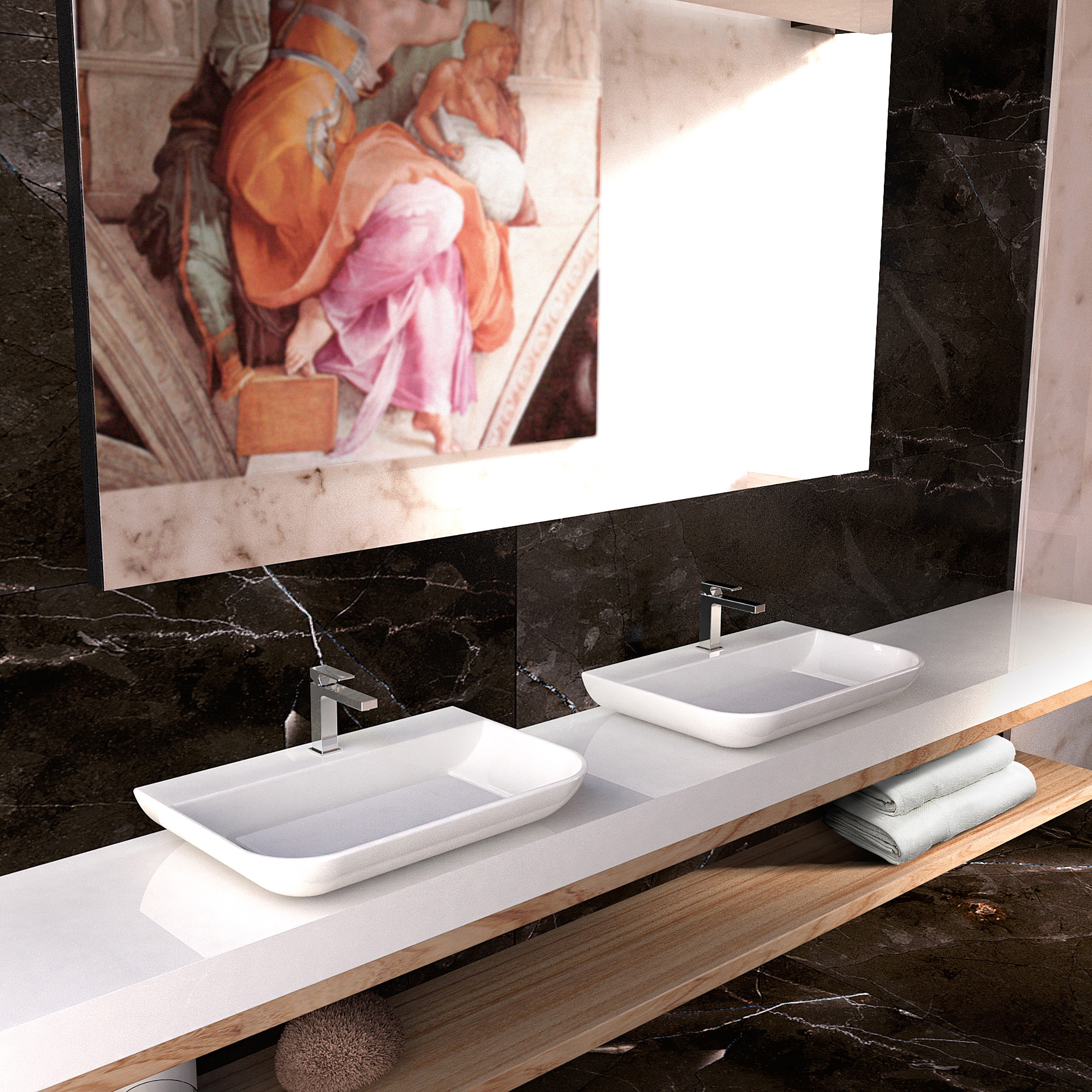 Afficher le produit Desideri - Charis Washbasin du fabricant Graff