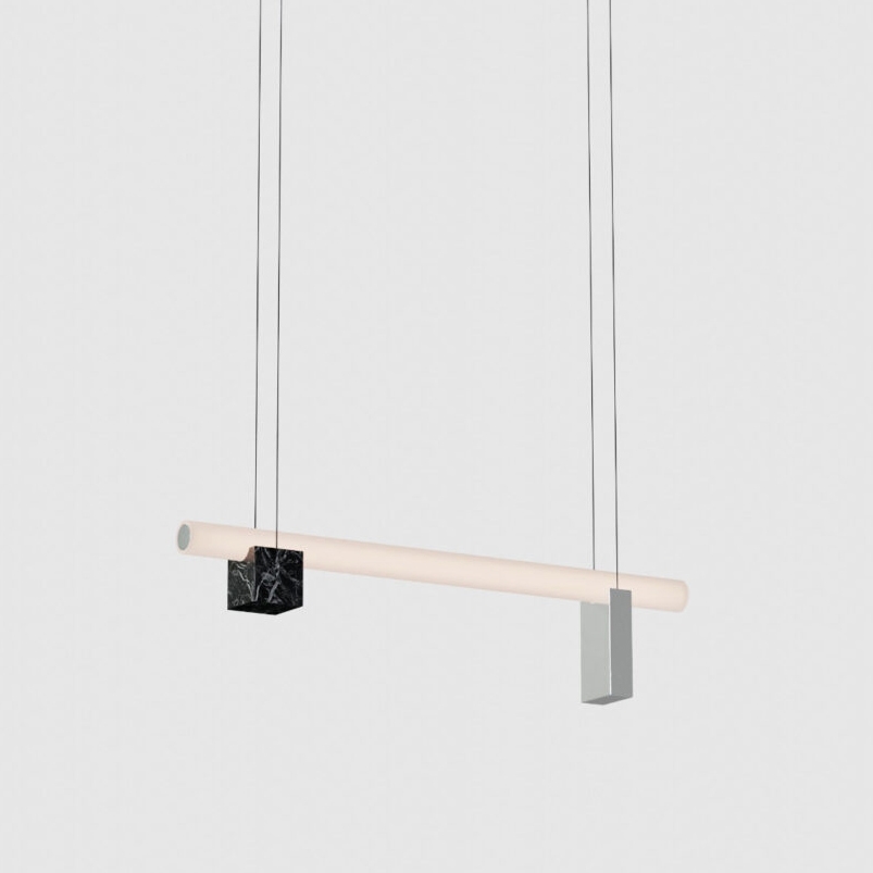 Produkt Isle 01B - P1 - Black Marquina + Polished Aluminium des Herstellers Lambert et Fils anzeigen