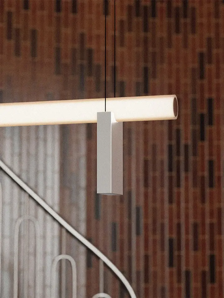Lambert et Fils - Isle 01B - P1 - Aluminium poli + Noir Marquina