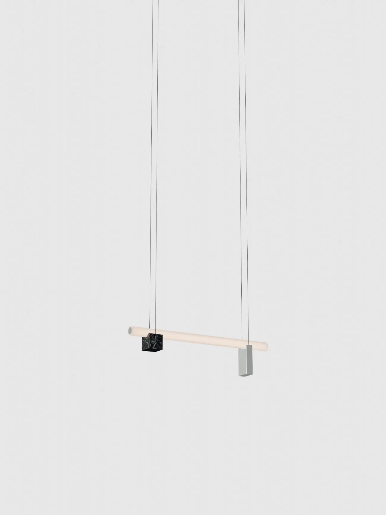 Lambert et Fils - Isle 01B - P1 - Aluminium poli + Noir Marquina