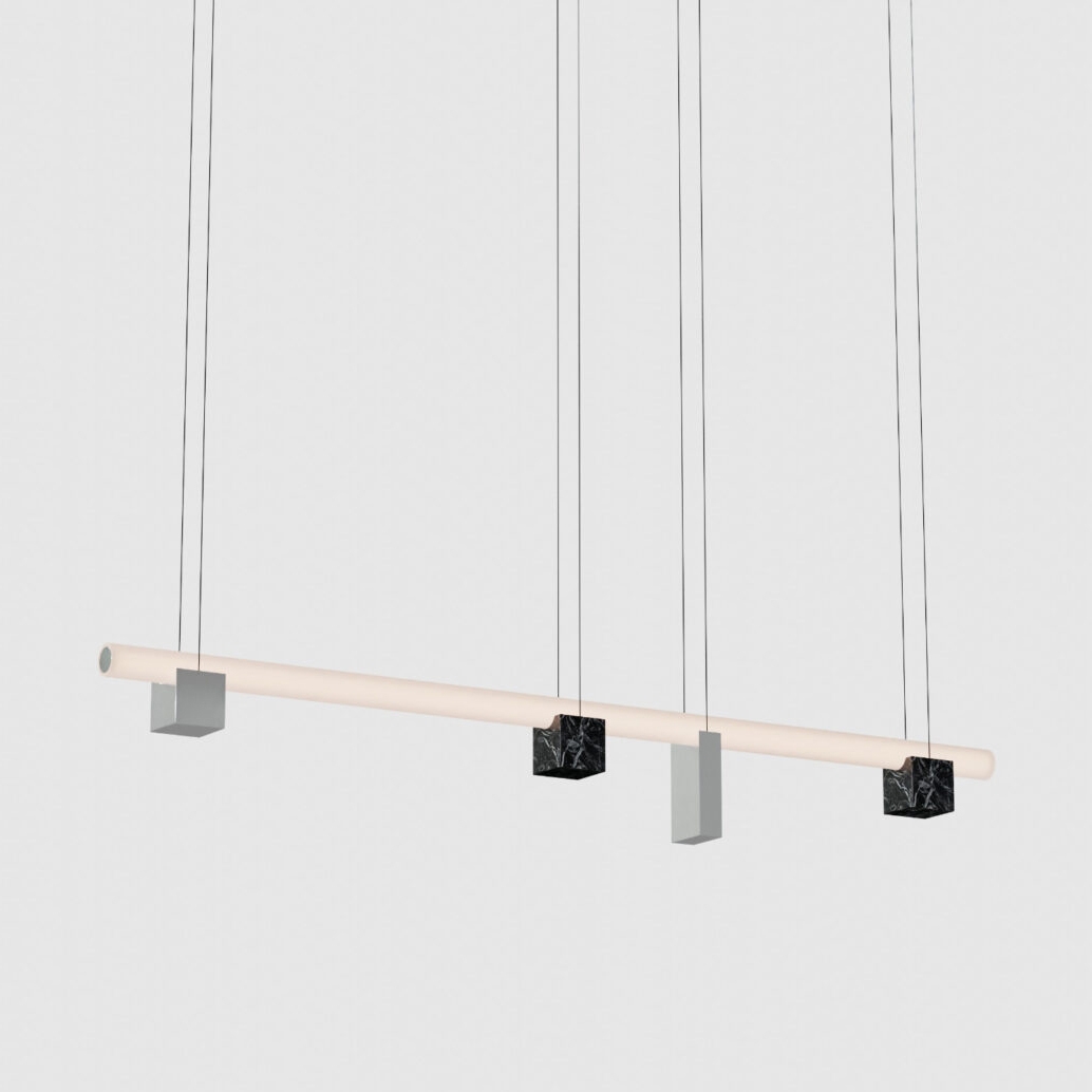 Produkt Isle 03B - P1 - Black Marquina + Polished Aluminium des Herstellers Lambert et Fils anzeigen