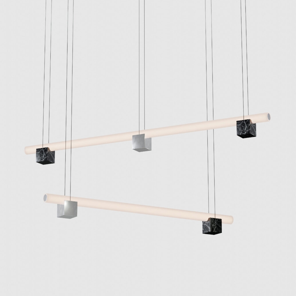Produkt Isle 10 - P1 - Black Marquina + Polished Aluminium des Herstellers Lambert et Fils anzeigen