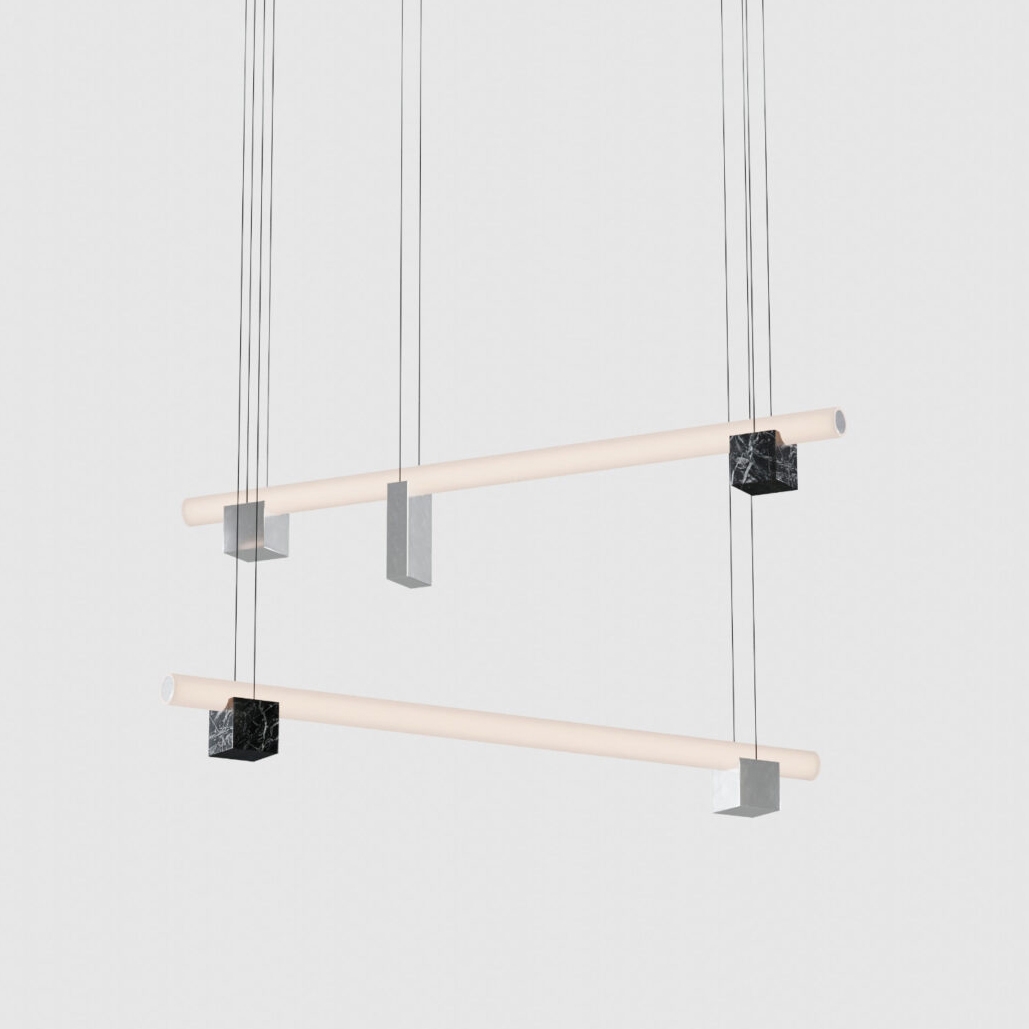 Produkt Isle 11 - P1 - Black Marquina + Polished Aluminium des Herstellers Lambert et Fils anzeigen