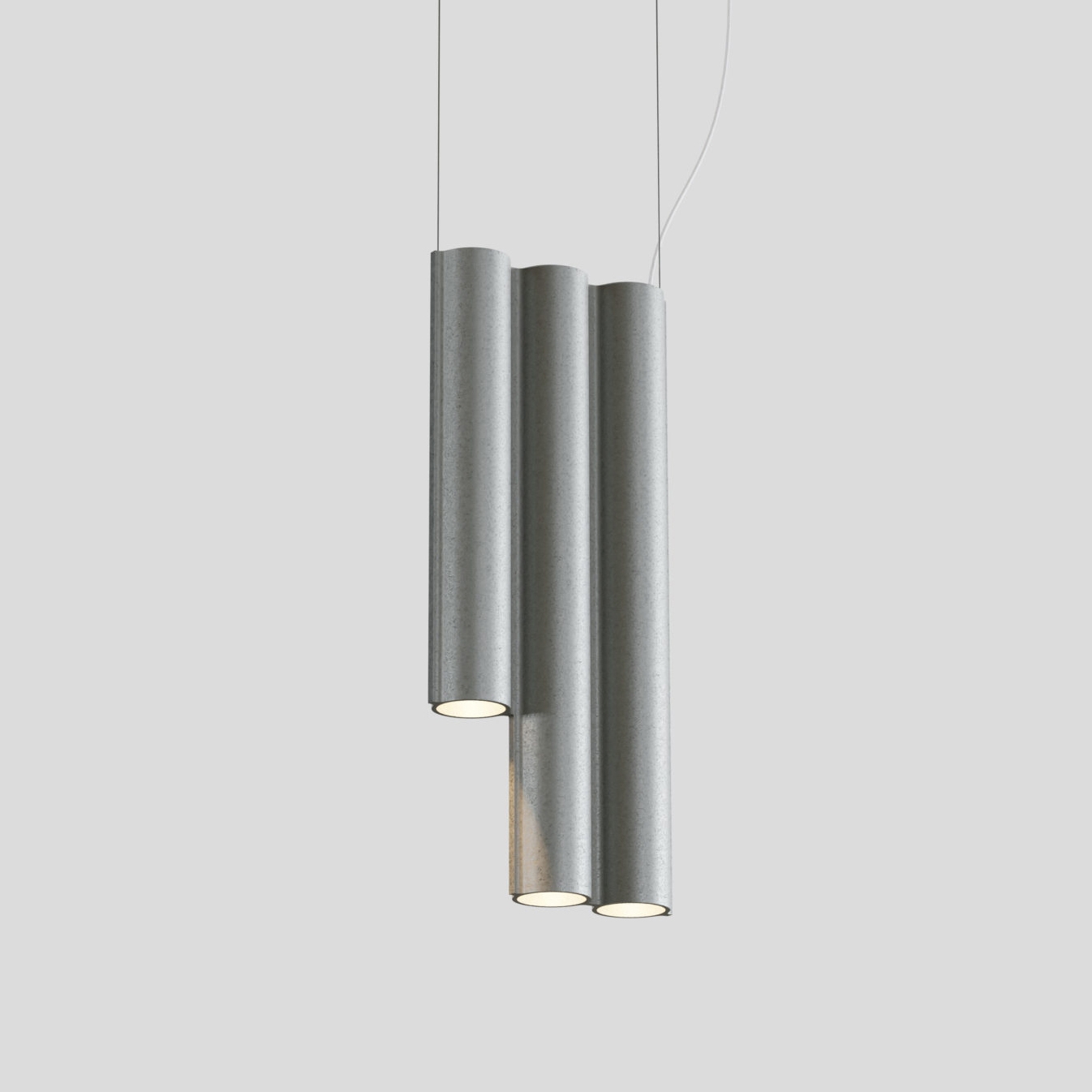 Afficher le produit Silo 3SD - Tumbled Aluminum du fabricant Lambert et Fils