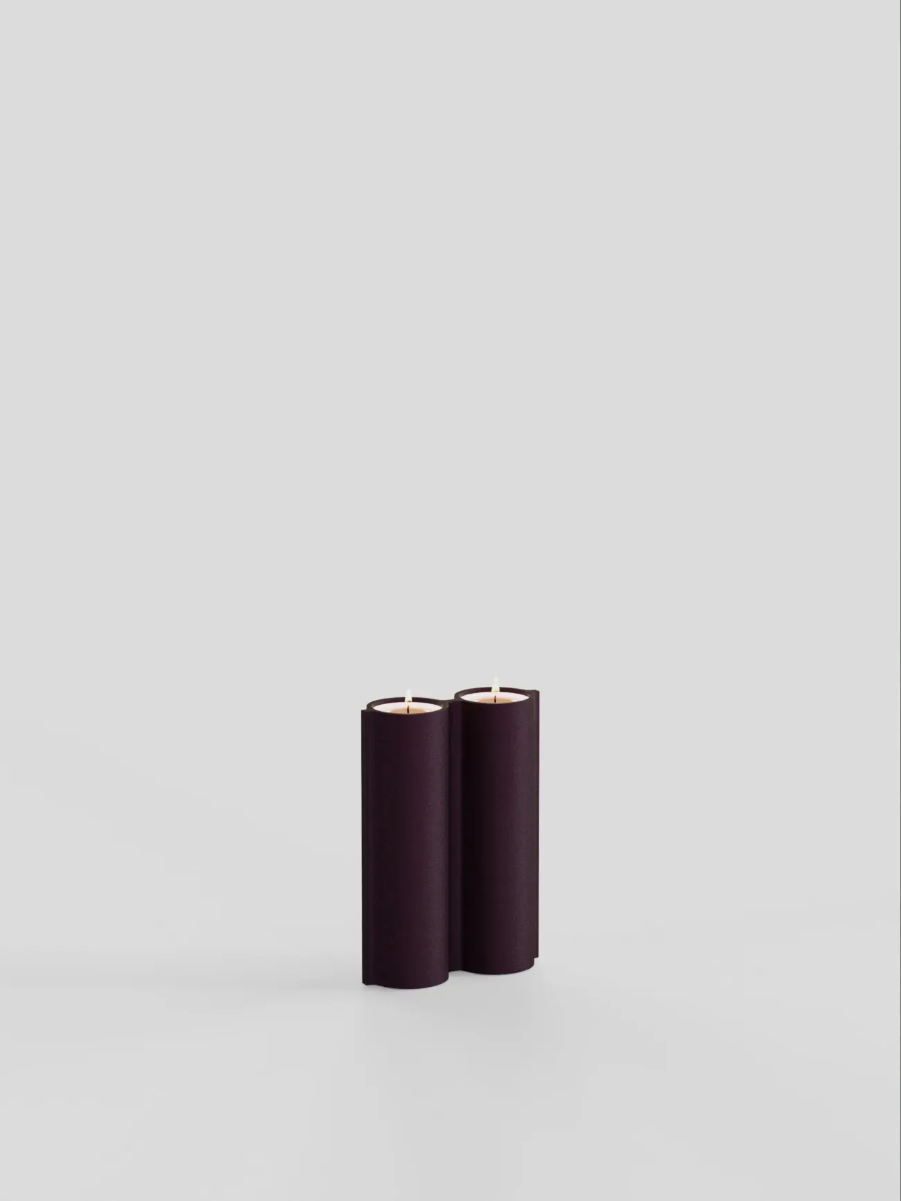 Lambert et Fils - Silo Vase 2VJ - Aubergine