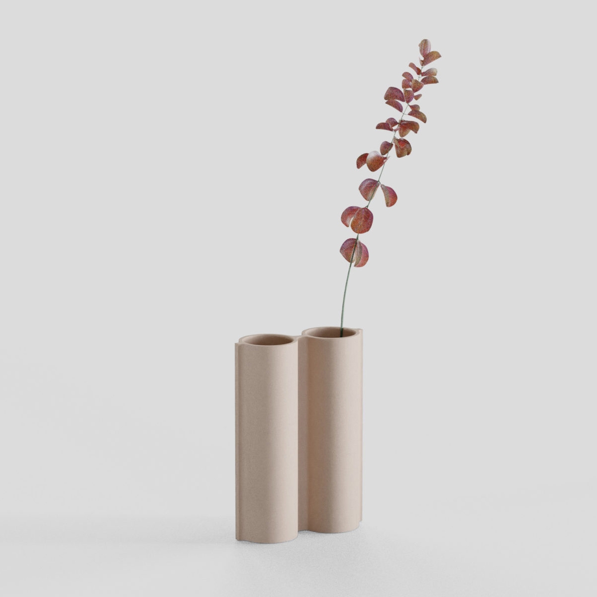 Silo Vase 2VJ - Dusty Pink