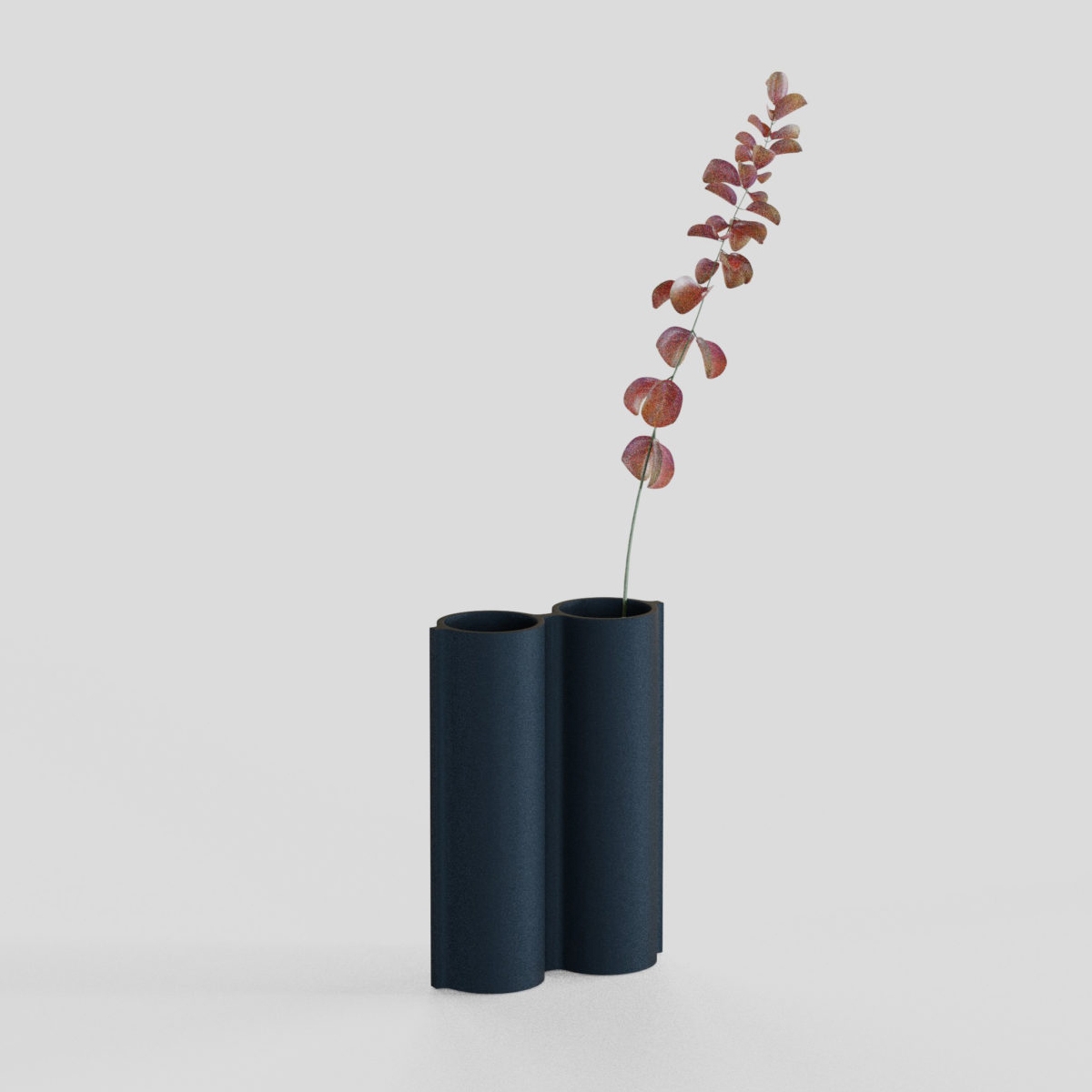 Vertoon produk Silo Vase 2VJ - Midnight blue van vervaardiger Lambert et Fils