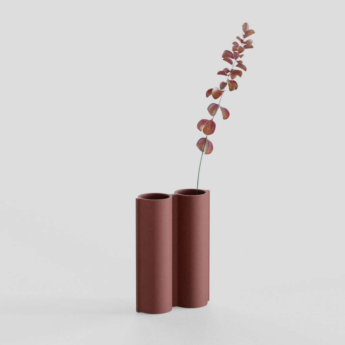Silo Vase 2VJ - Terracotta