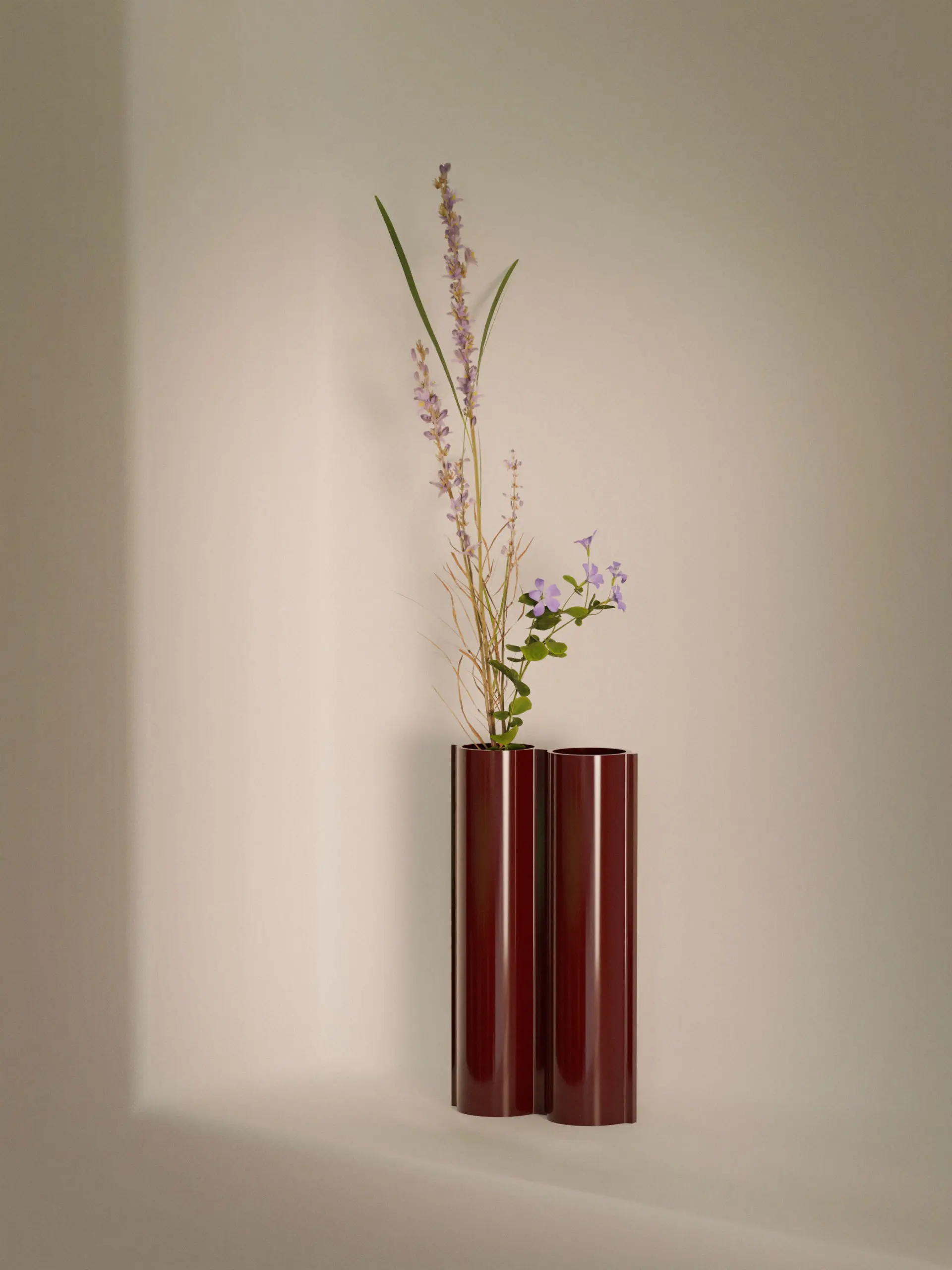 Lambert et Fils - Silo Vase 2VK - Aubergine