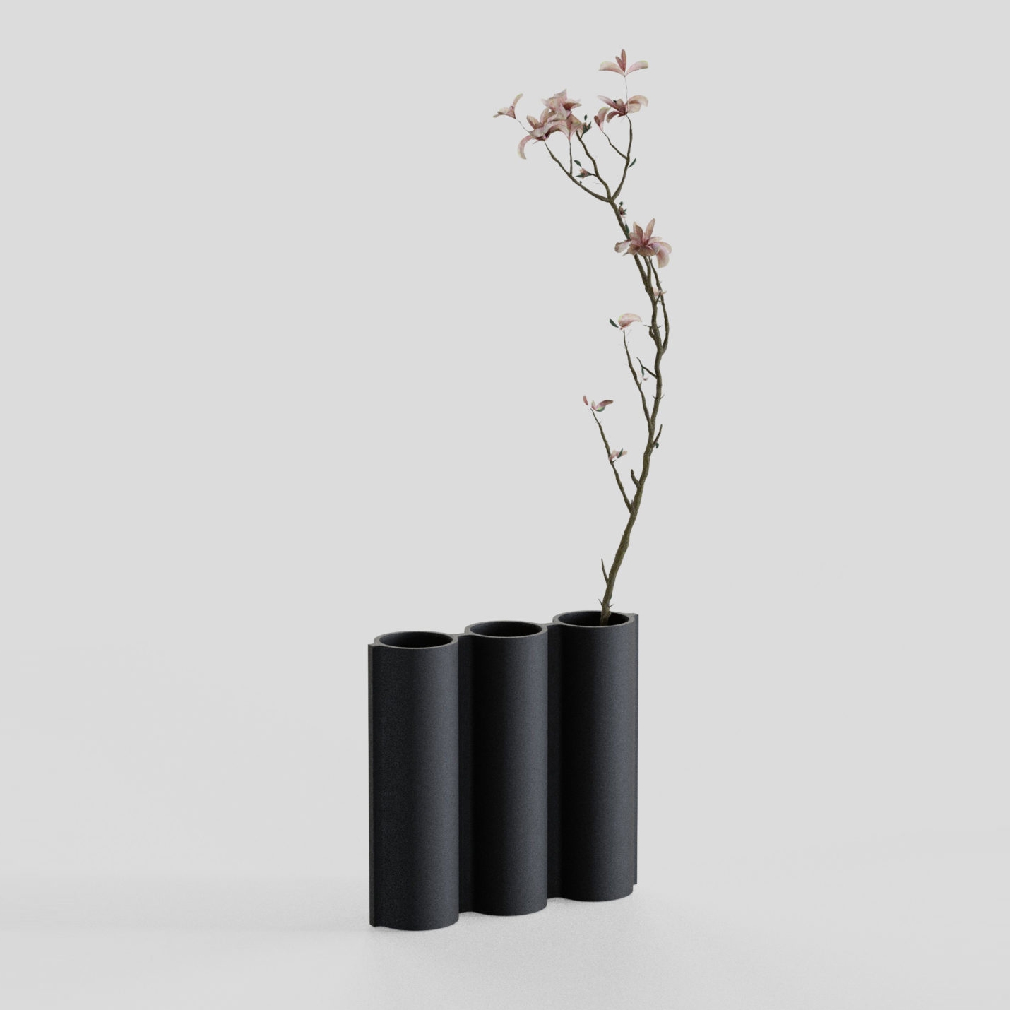Mostra il prodotto Silo Vase 3VJ - Black del produttore Lambert et Fils