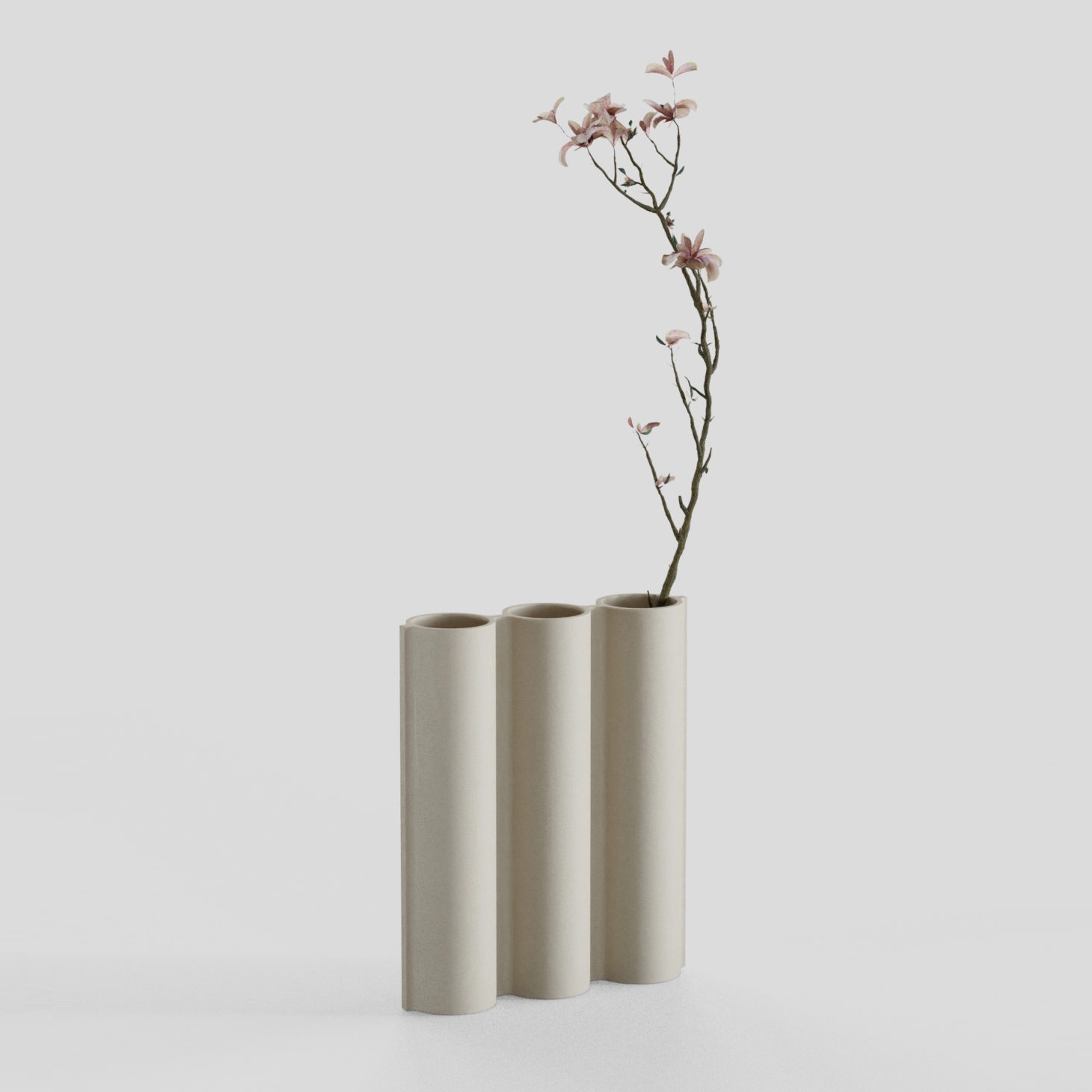 Silo Vase 3VK - Beige