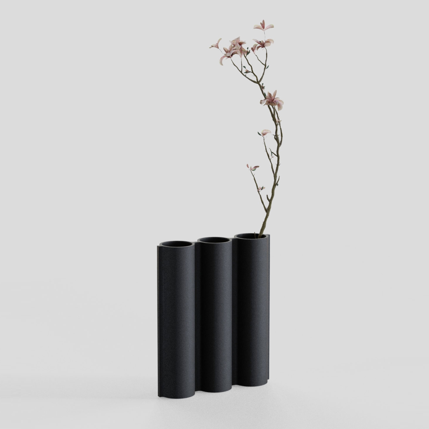 Silo Vase 3VK - Black