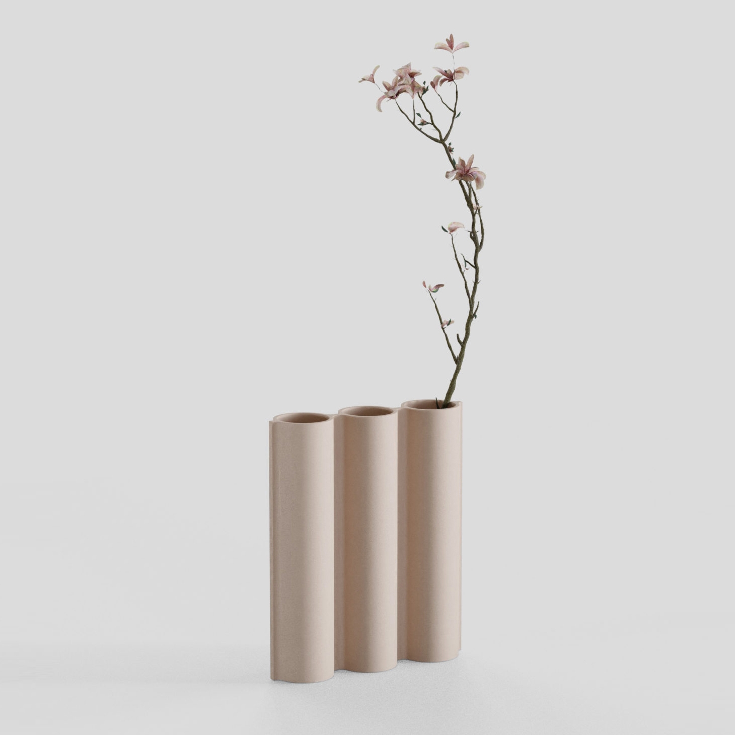 Silo Vase 3VK - Dusty Pink