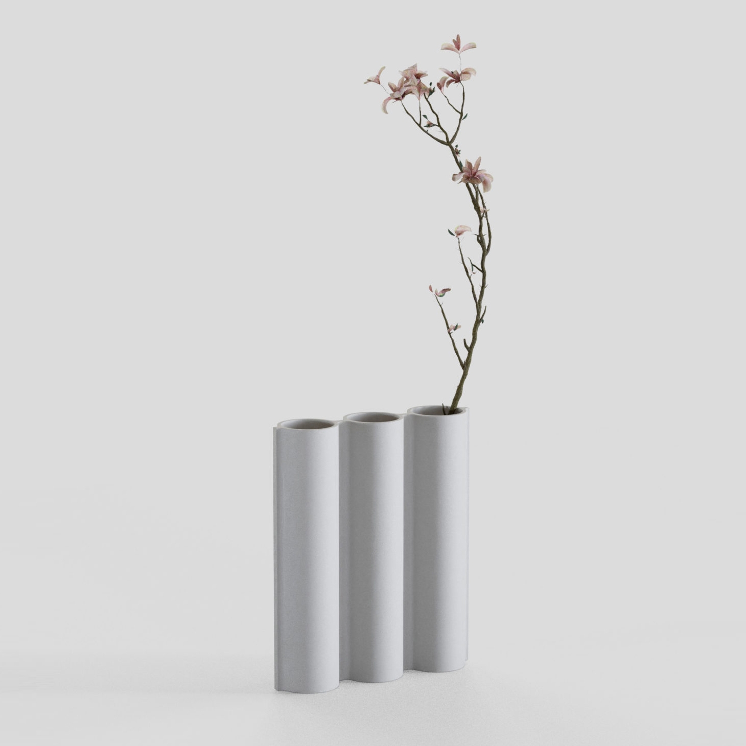 Silo Vase 3VK - White