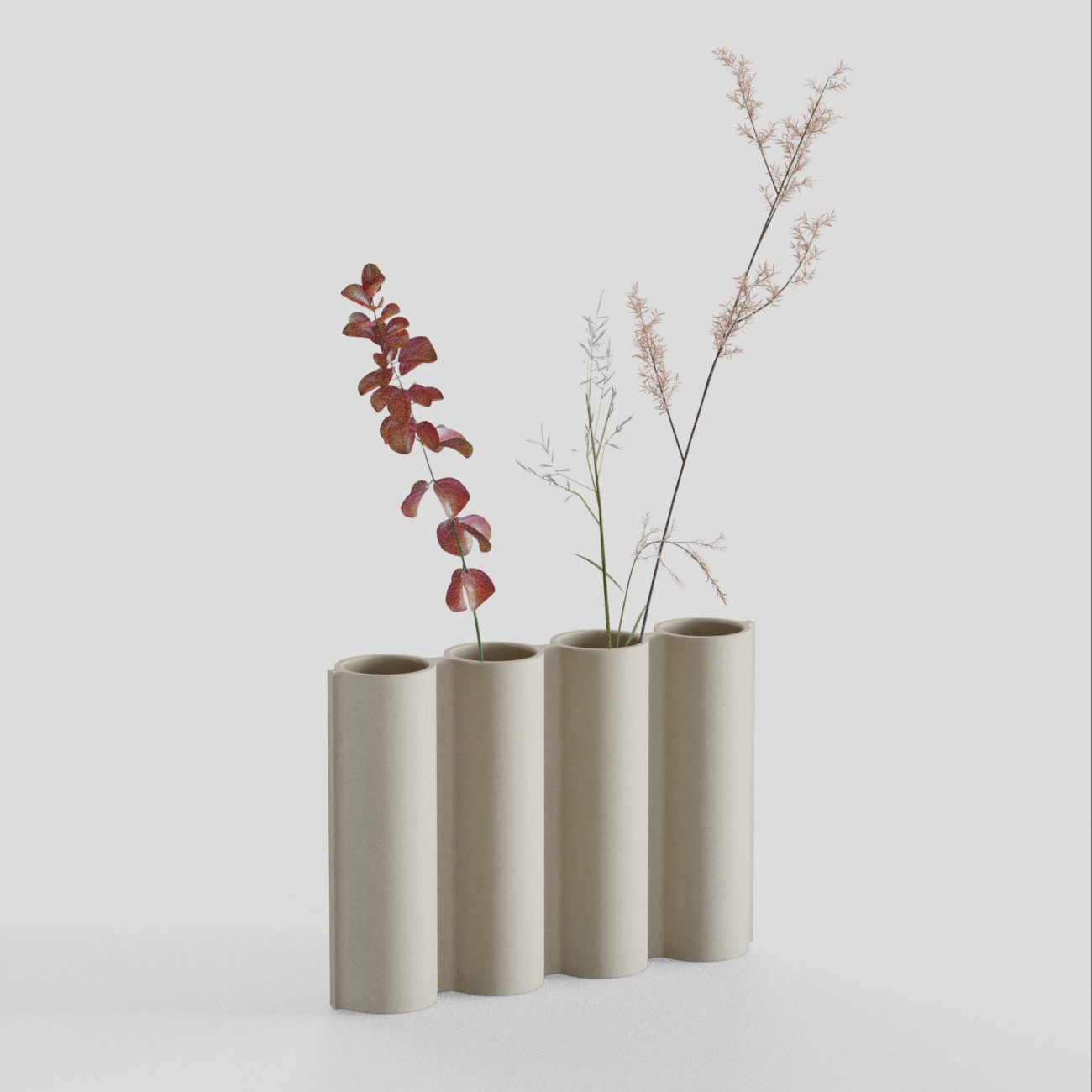 Silo Vase 4VJ - Beige