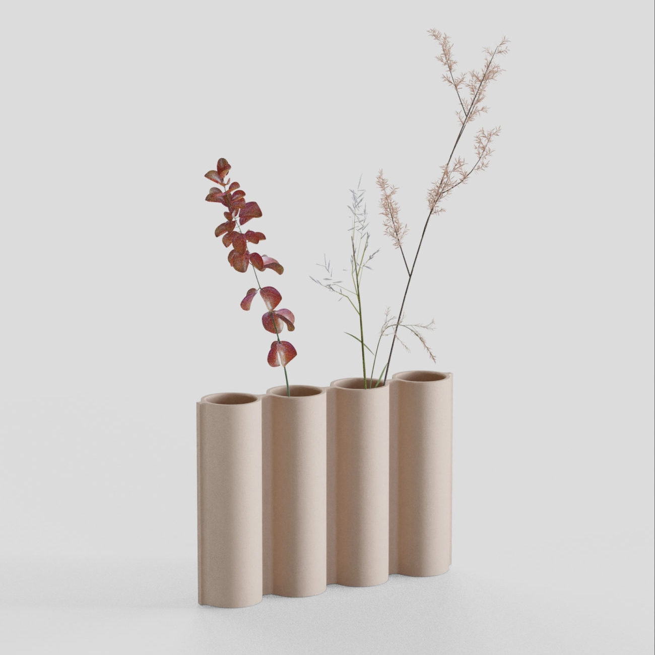 Silo Vase 4VJ - Dusty Pink