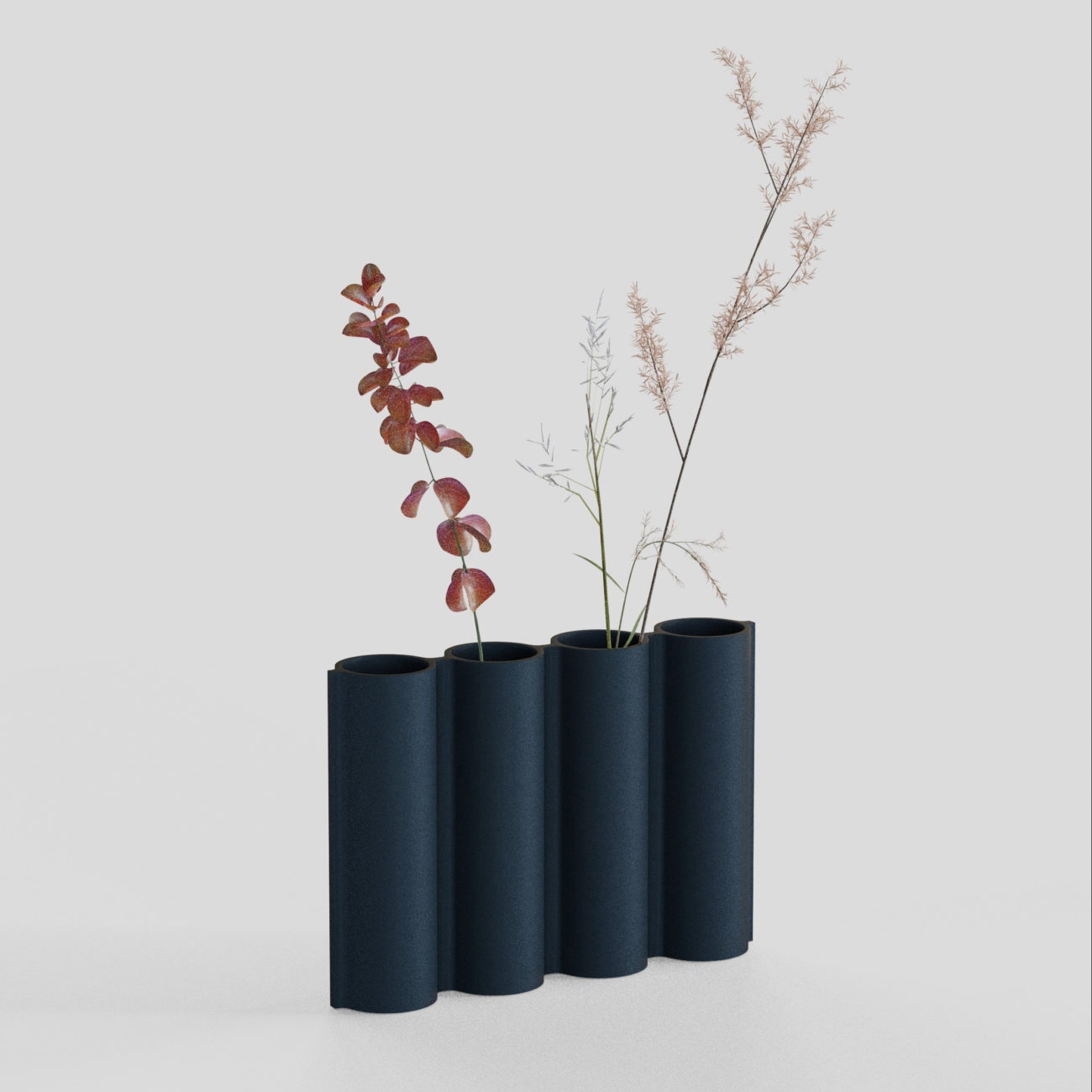 Silo Vase 4VJ - Midnight blue
