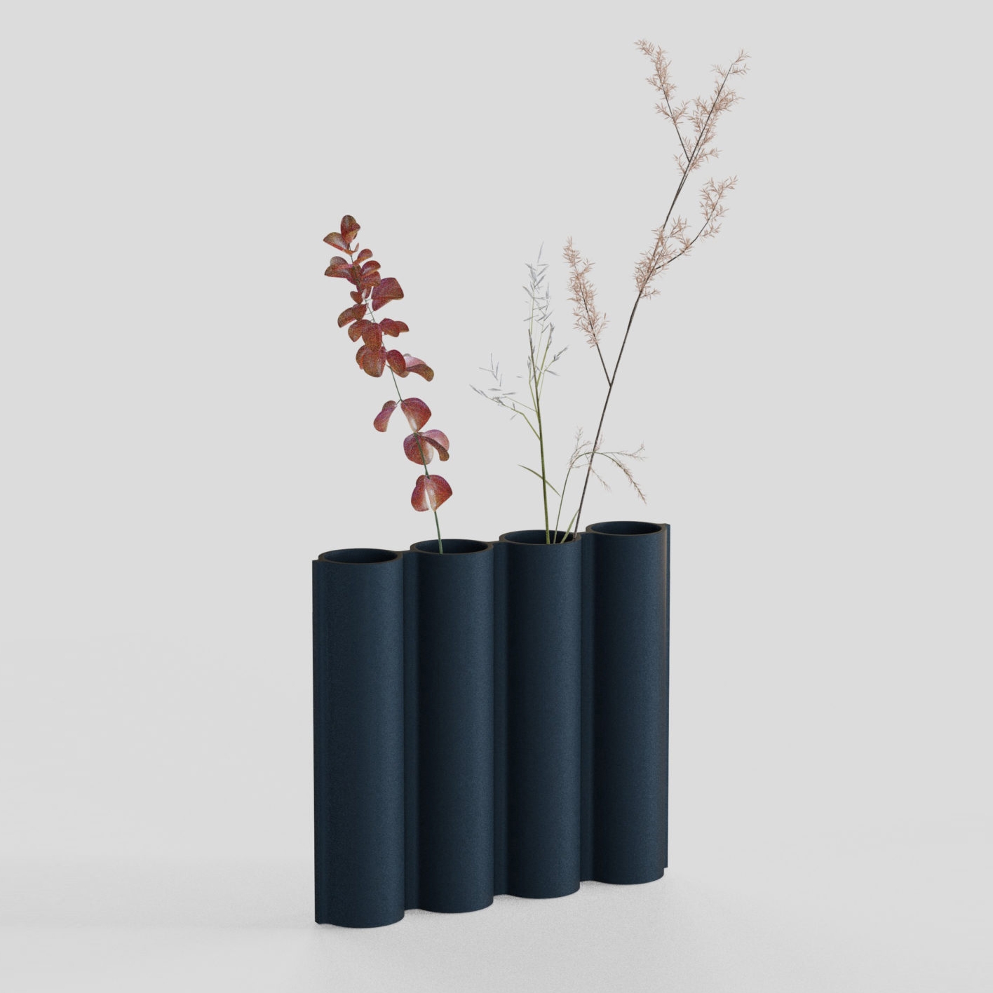 Silo Vase 4VK - Midnight blue