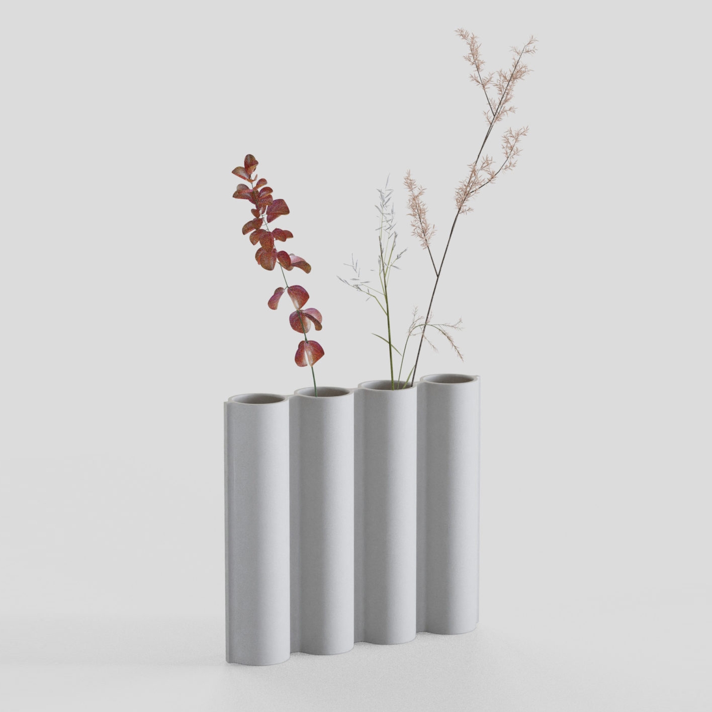 Silo Vase 4VK - White