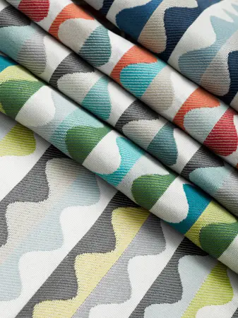 Bella-Dura® Fabrics - Waves Through Duralee