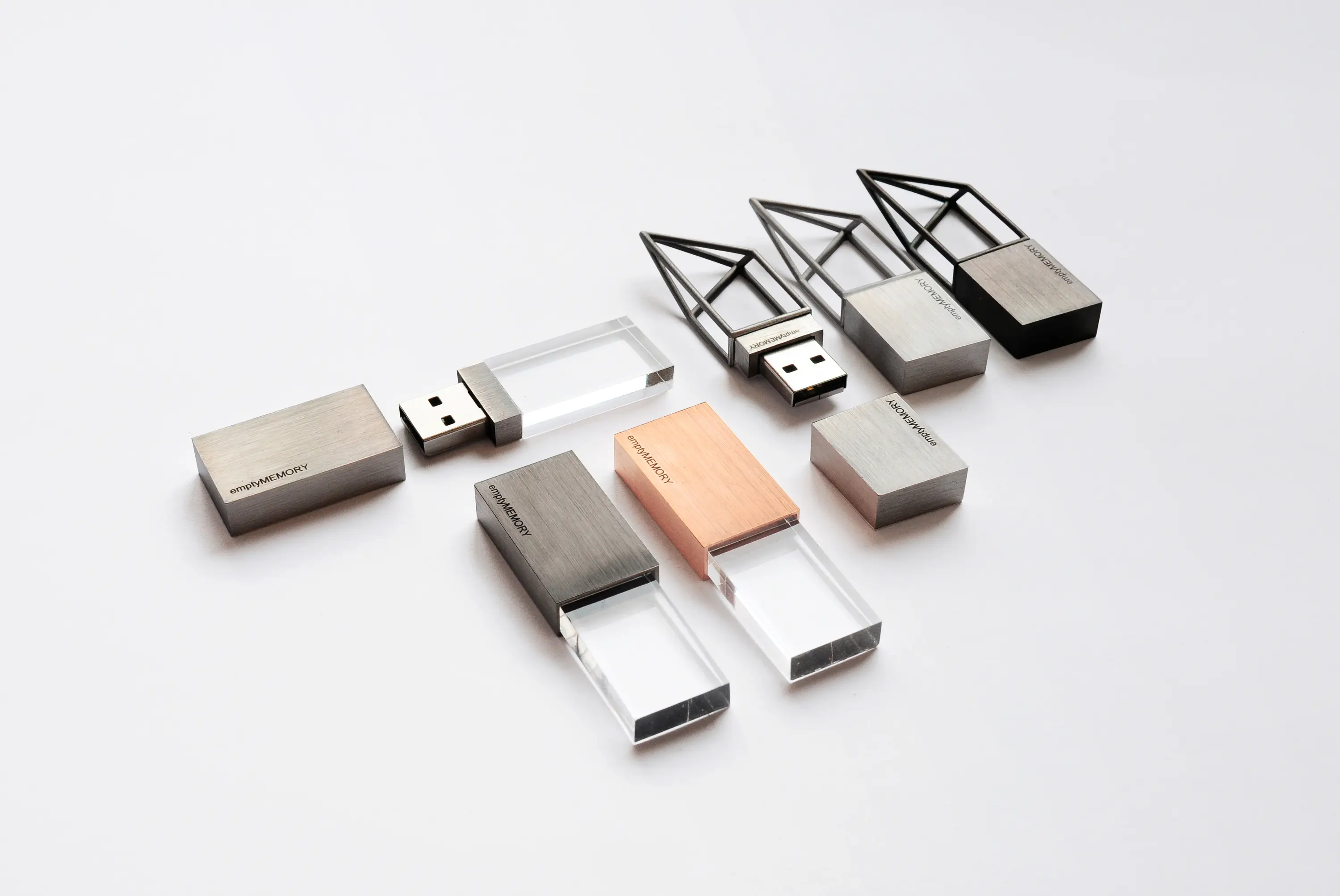 beyond Object - Empty Memory | Transparency Silver Brushed Finish