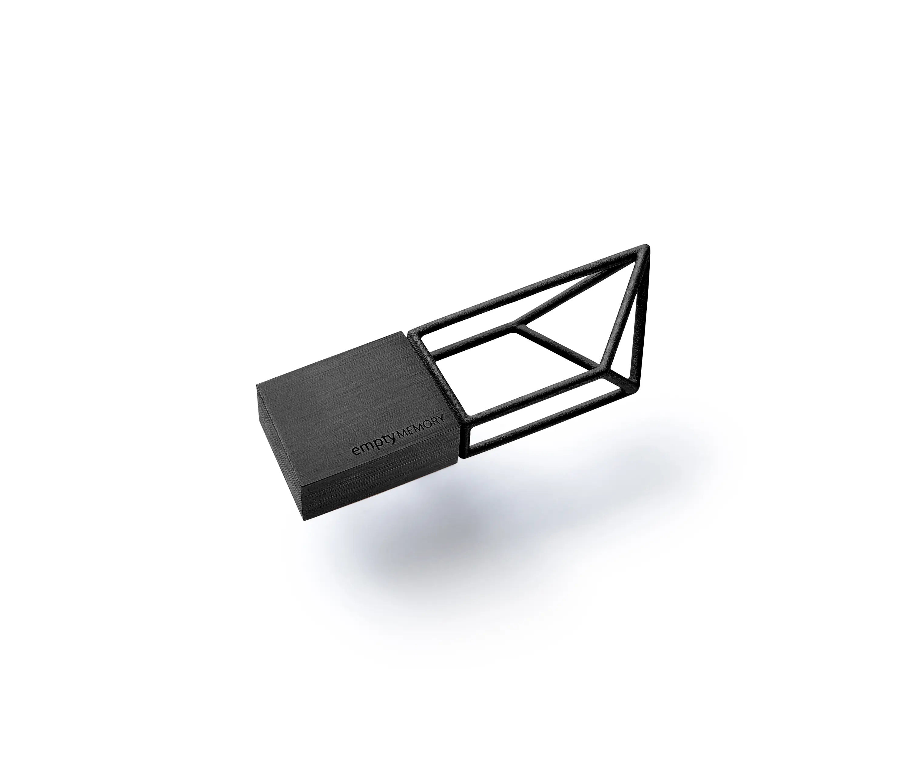 beyond Object - Empty Memory | Structure Gun Metal Brushed Finish
