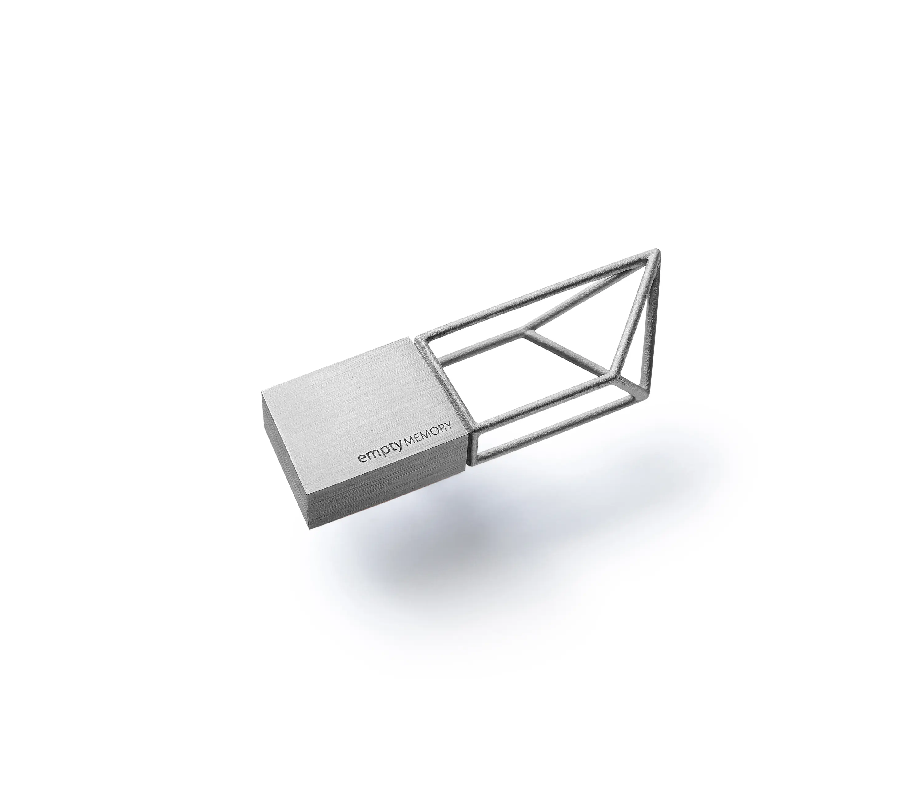 beyond Object - Empty Memory | Structure Silver Brushed Finish
