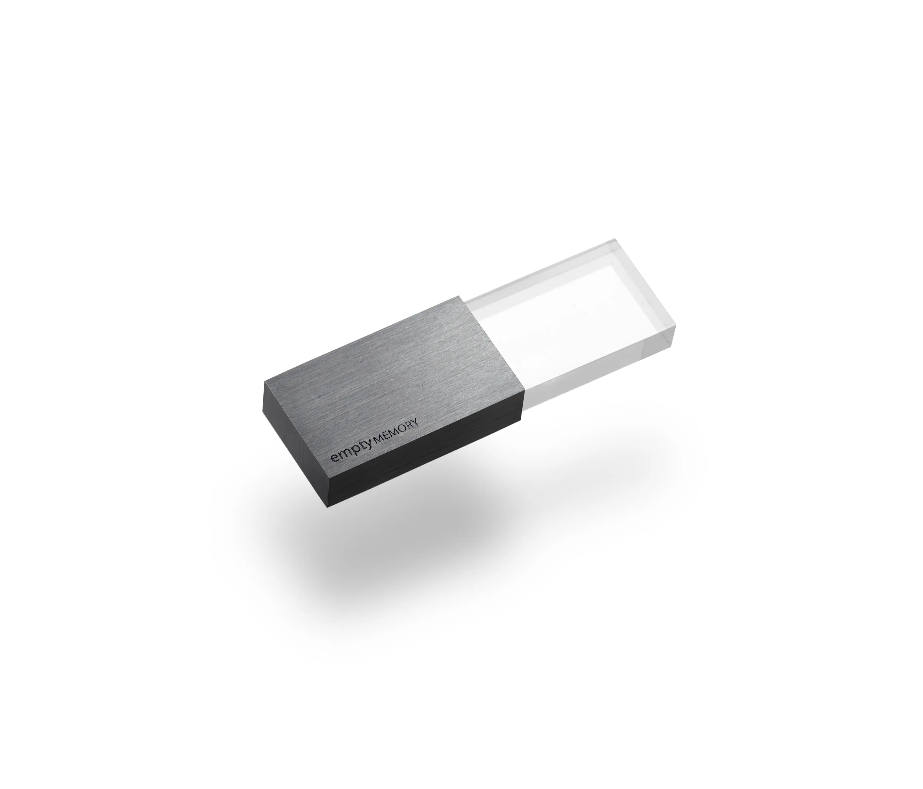 beyond Object - Empty Memory | Transparency Gun Metal Brushed Finish