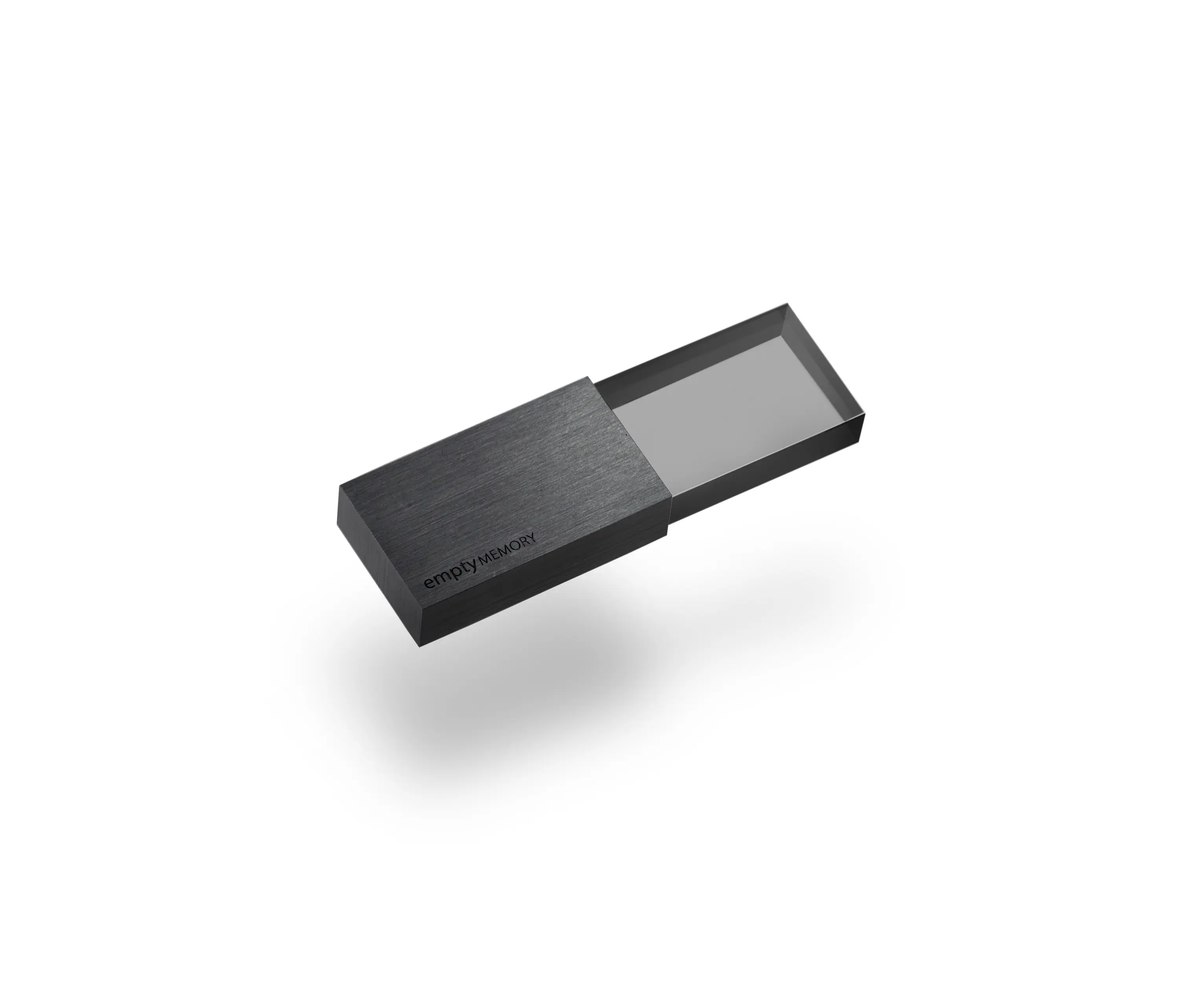 beyond Object - Empty Memory | Transparency Pure Black Brushed Finish