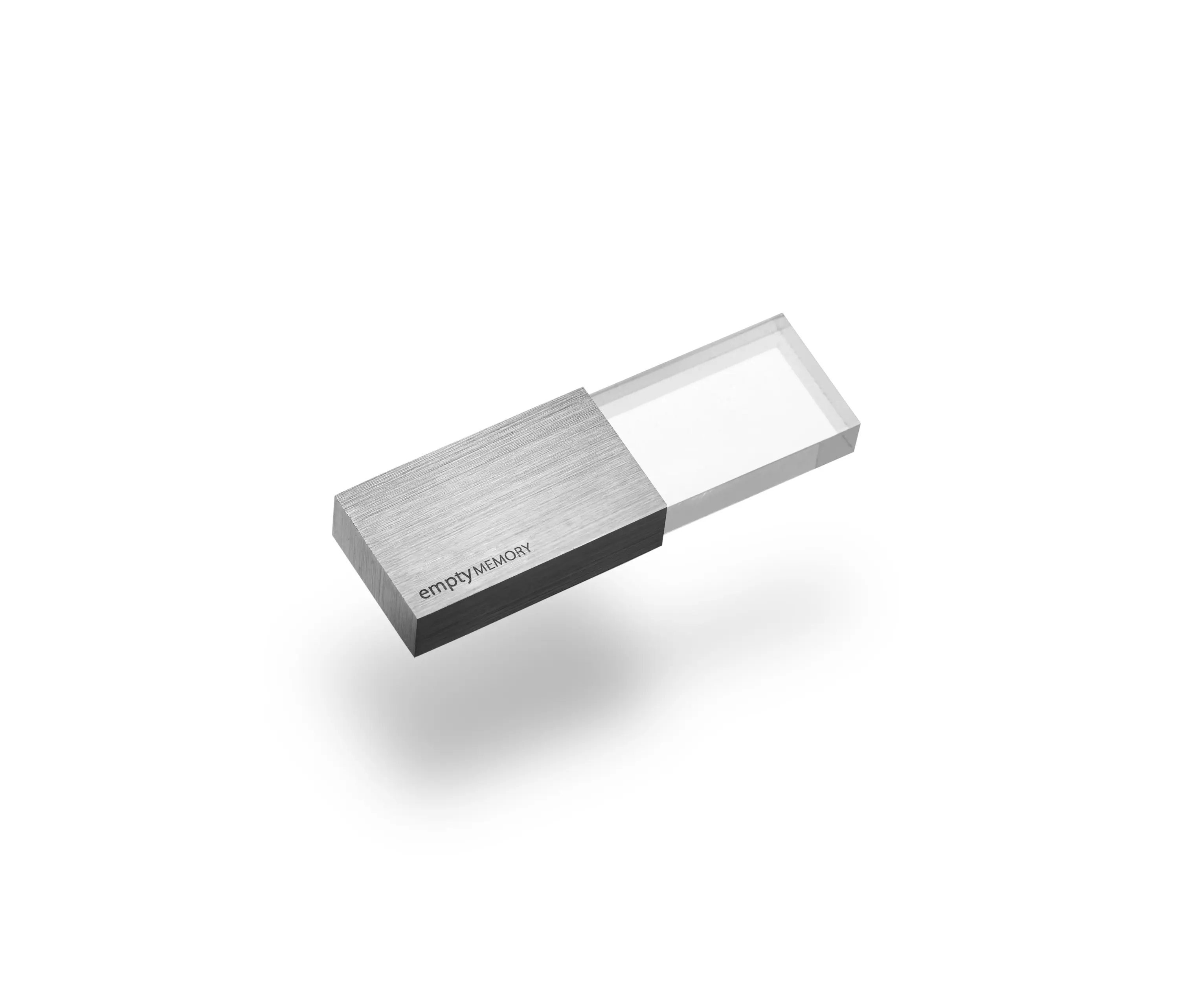 beyond Object - Empty Memory | Transparency Silver Brushed Finish