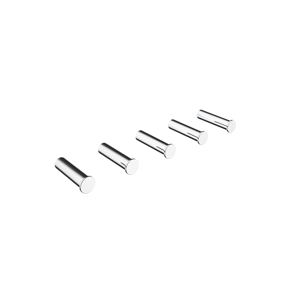 Display product Beauty - Kit of 5 beauty chrome hooks for accessories from manufacturer Olympia Ceramica