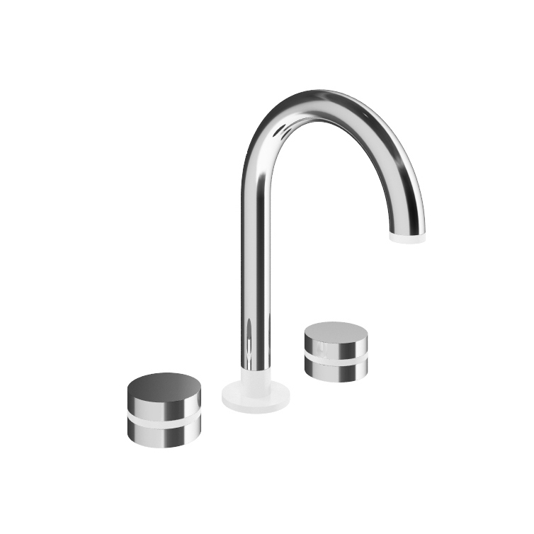 Display product Beauty - Beauty chrome 3 holes tap with waste pipe included from manufacturer Olympia Ceramica