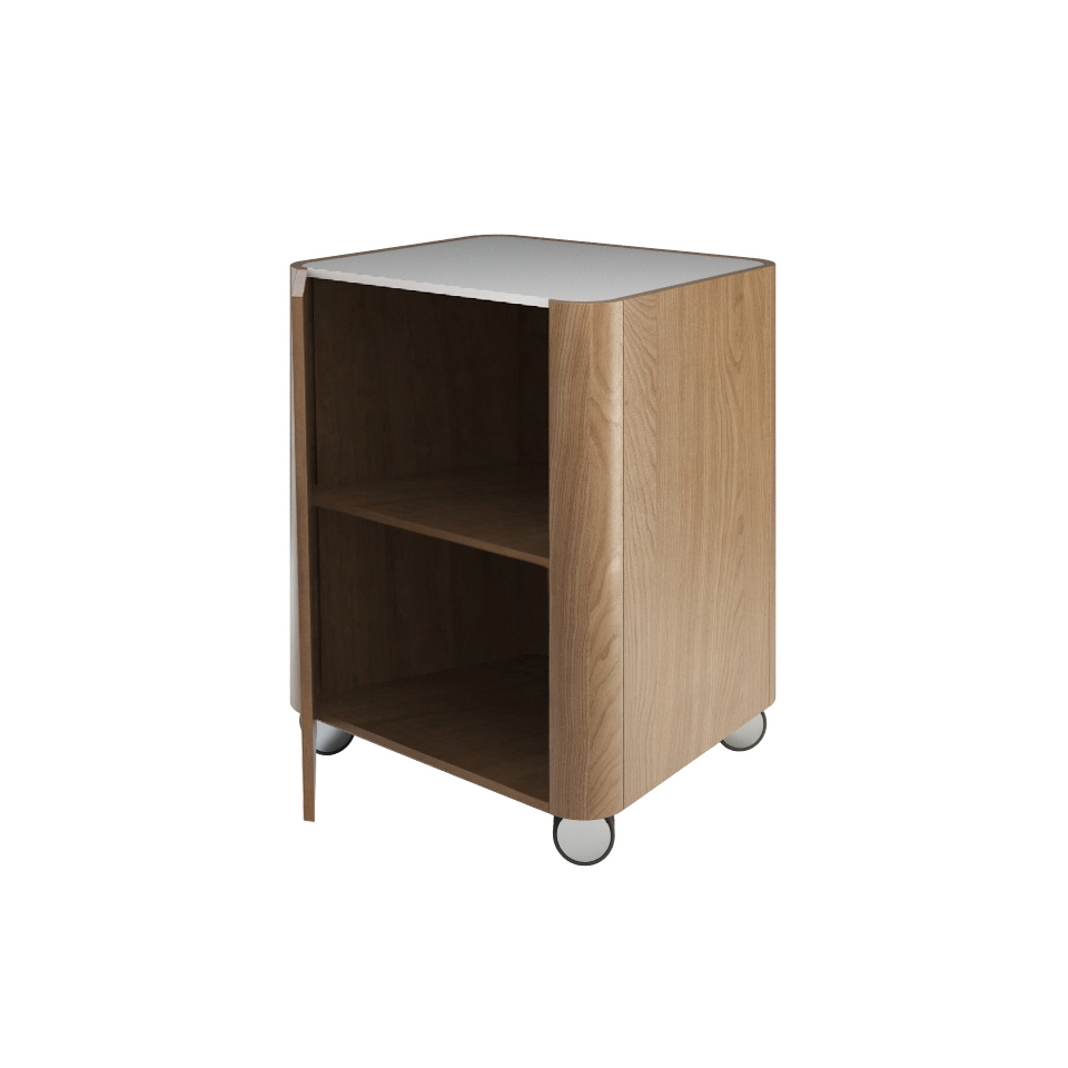 Display product Beauty - Beauty cabinet stool with wheels from manufacturer Olympia Ceramica