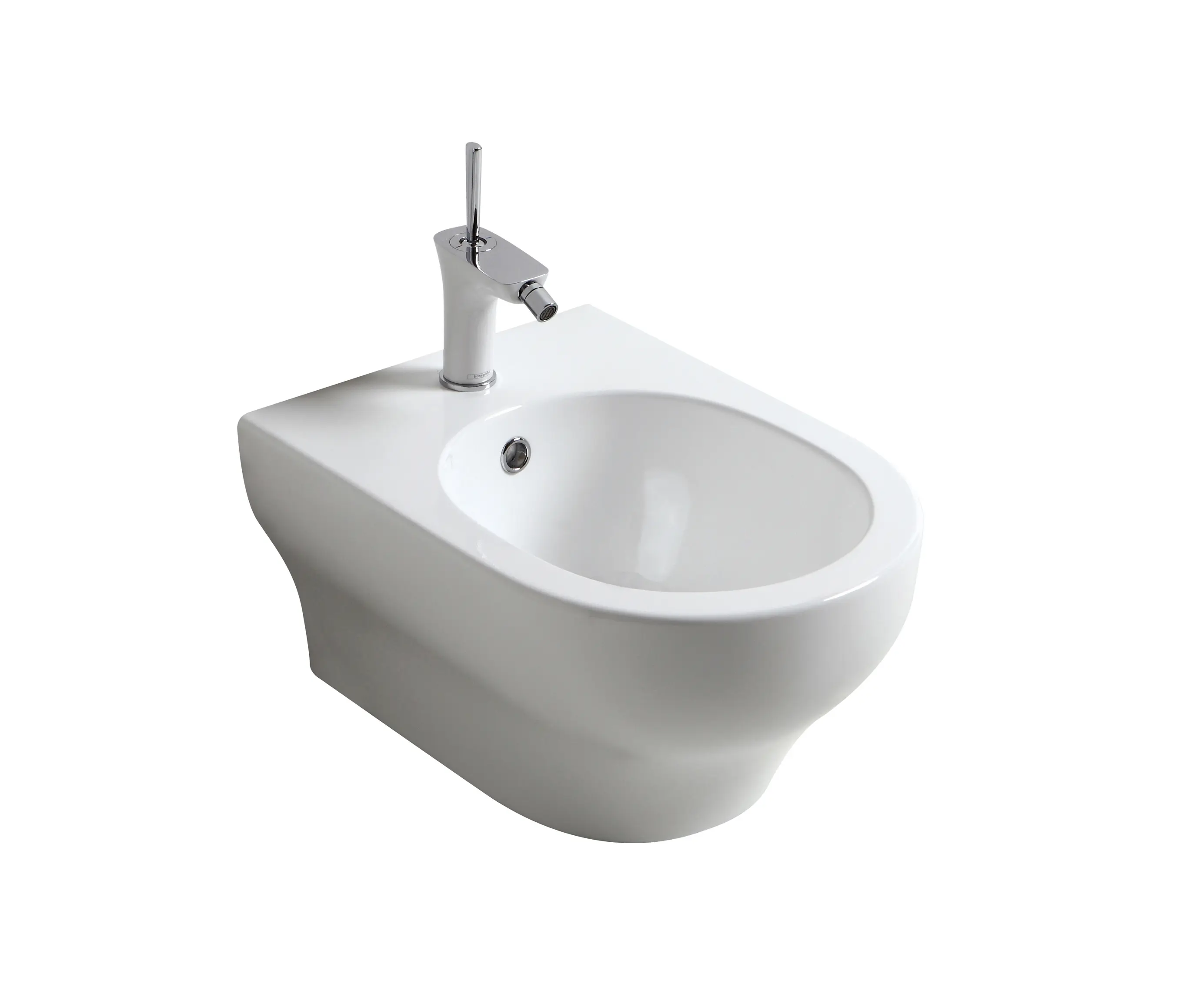 Olympia Ceramica - Clear - One hole wall hung bidet