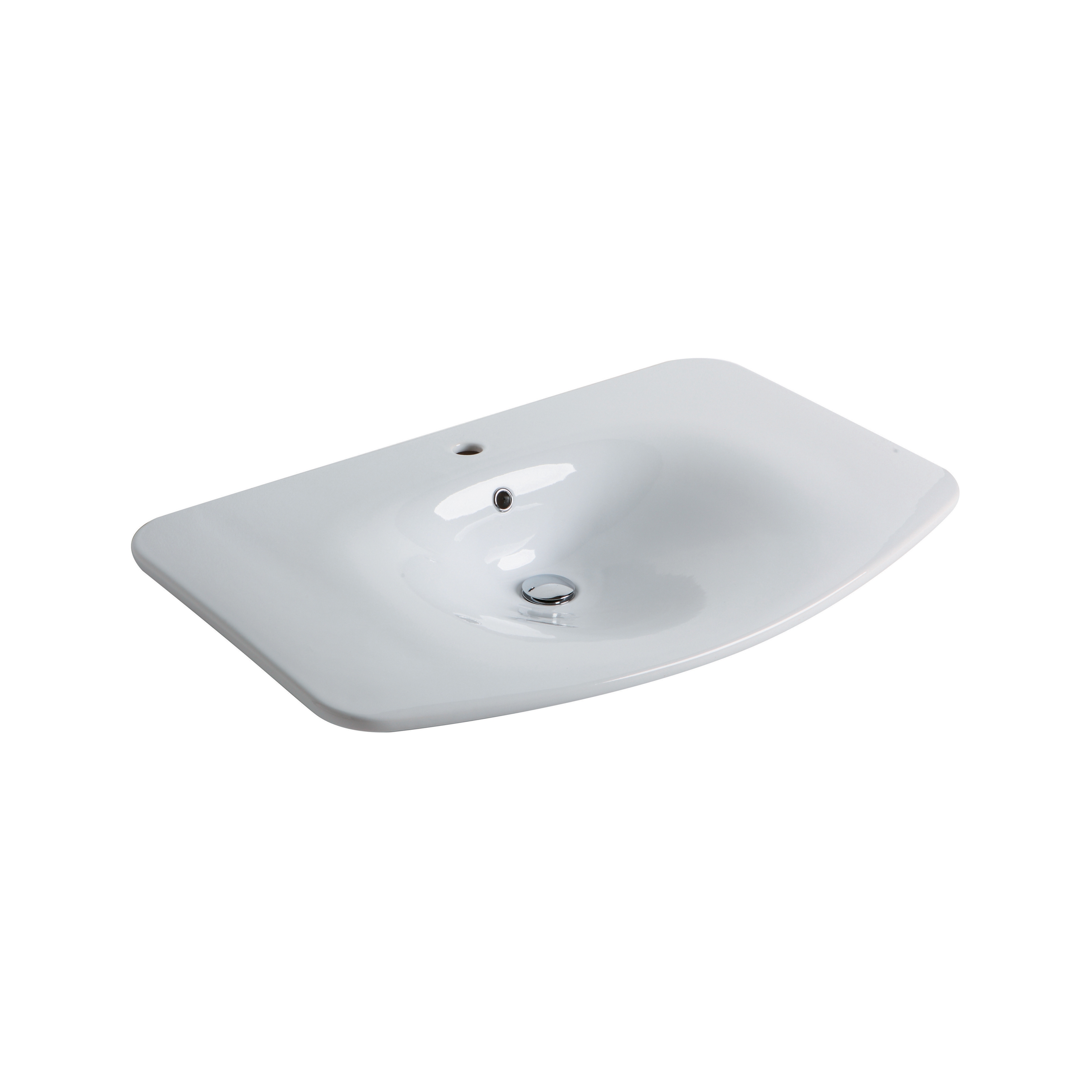 Display product Formosa - Rectangular one hole washbasin from manufacturer Olympia Ceramica