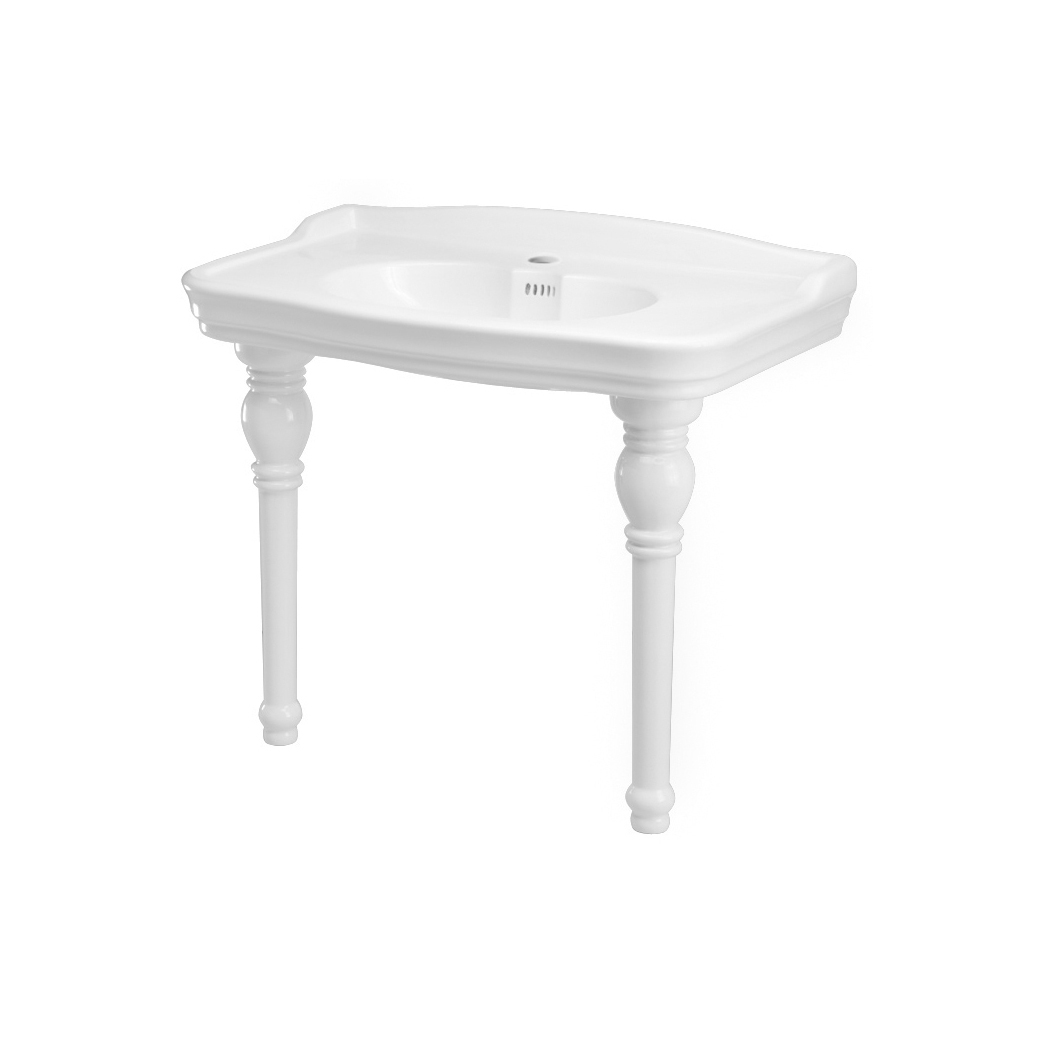 Display product Impero Style - Console on twin ceramic legs from manufacturer Olympia Ceramica