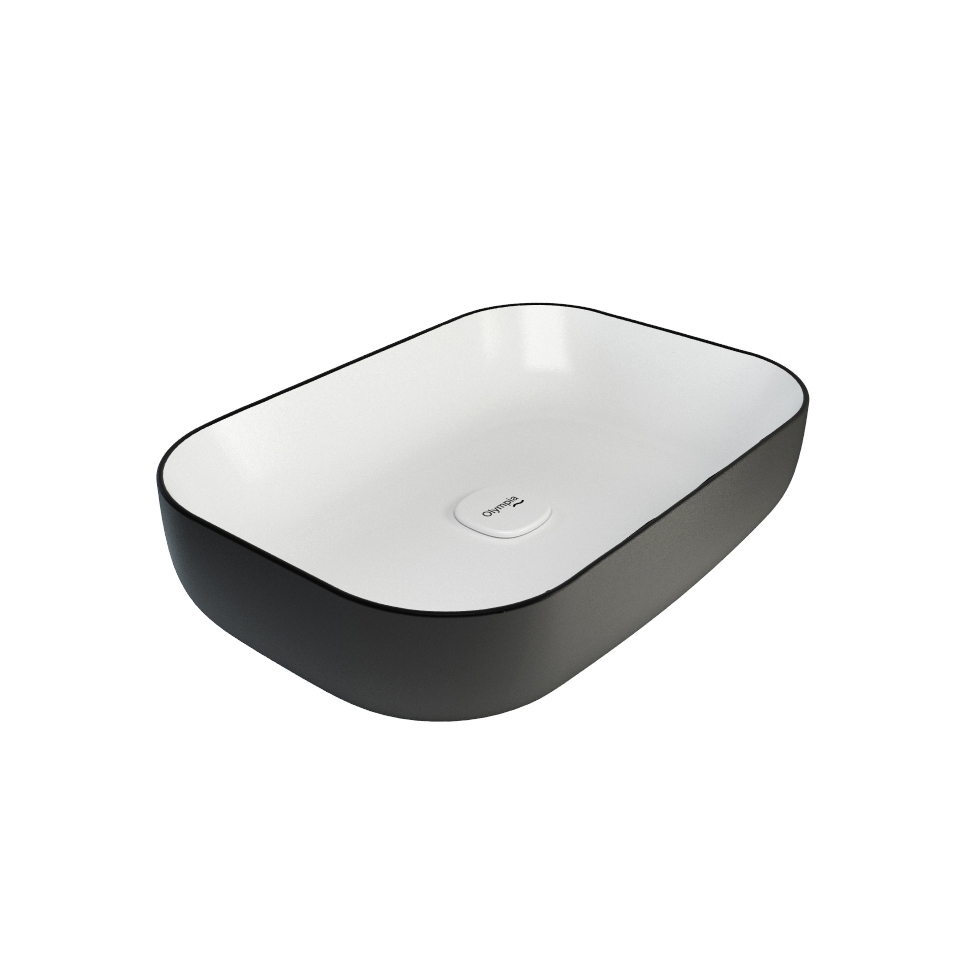 Display product Metamorfosi - Rectangular countertop washbasin from manufacturer Olympia Ceramica